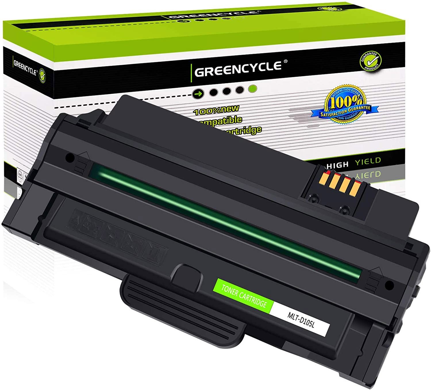 1PK MLT-D105L Toner Cartridge Compatible For Samsung SCX-4623FW SF-650P Printer