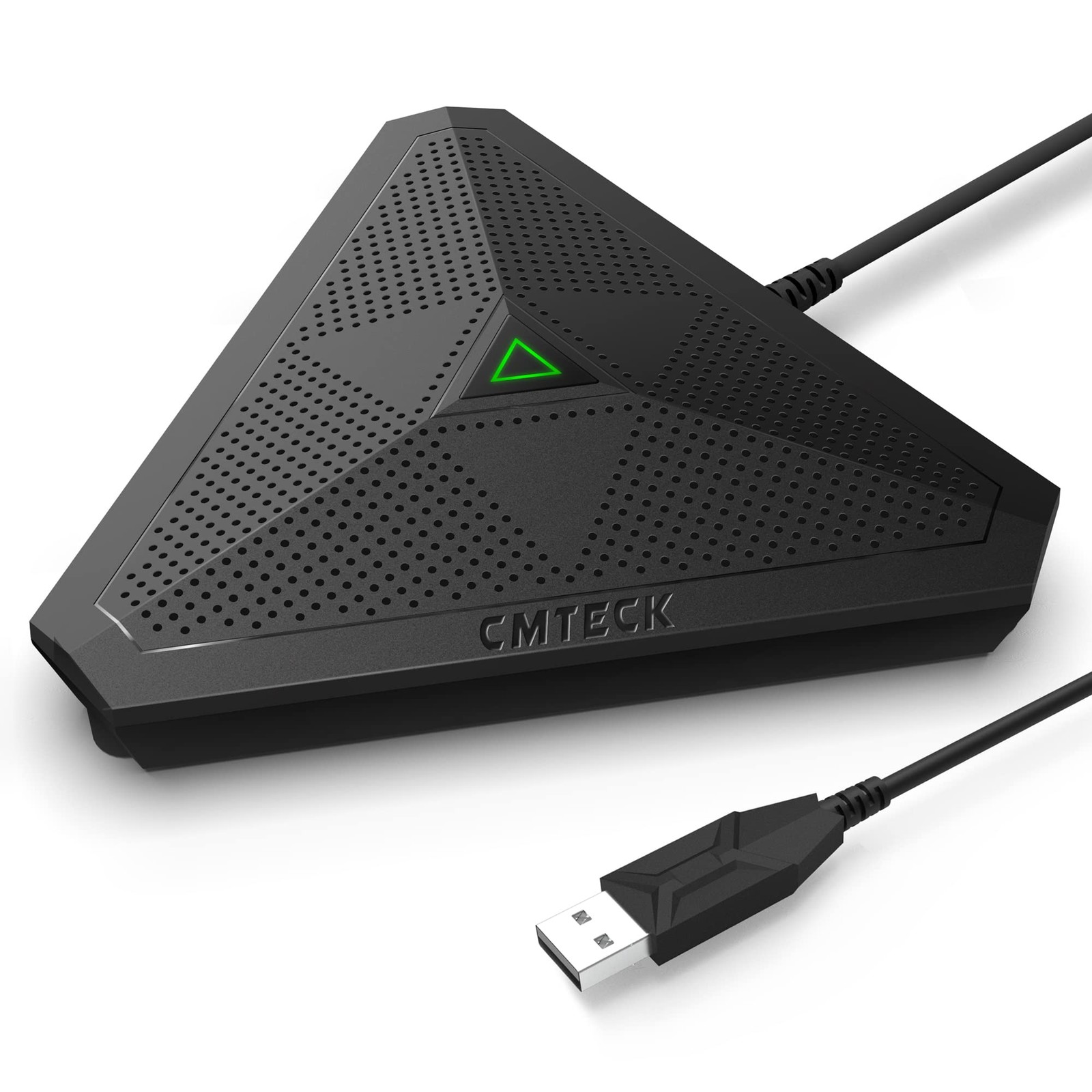 Conference USB Microphone, Plug-and-Play Omnidirectional Desktop Mic