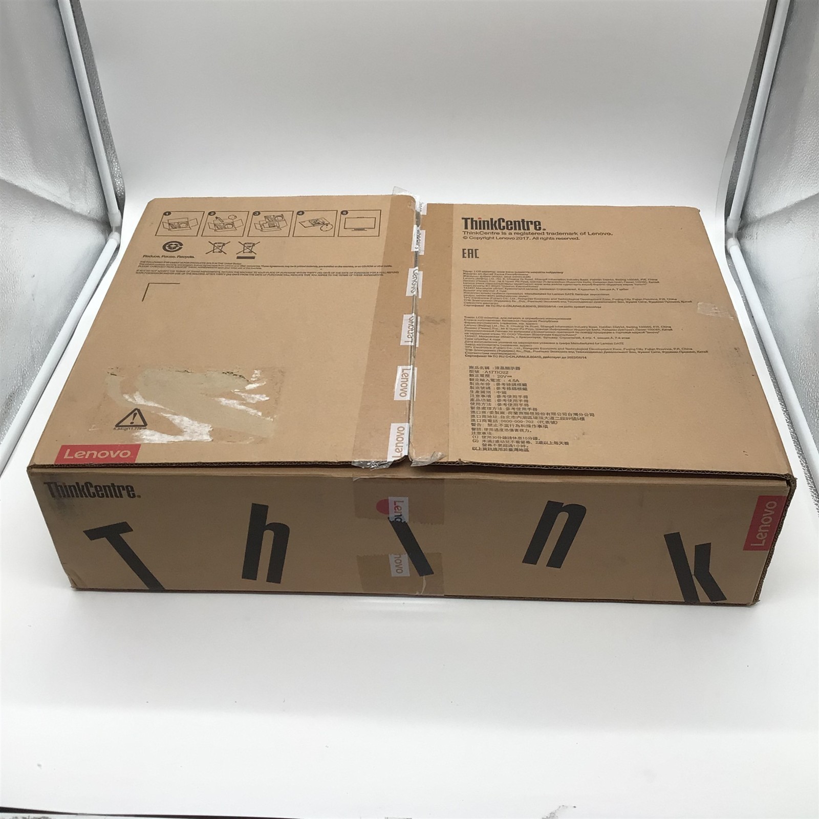 New Open Box Lenovo ThinkCentre TIO22Gen3 22" LED LCD Monitor 10R1PAR1WW