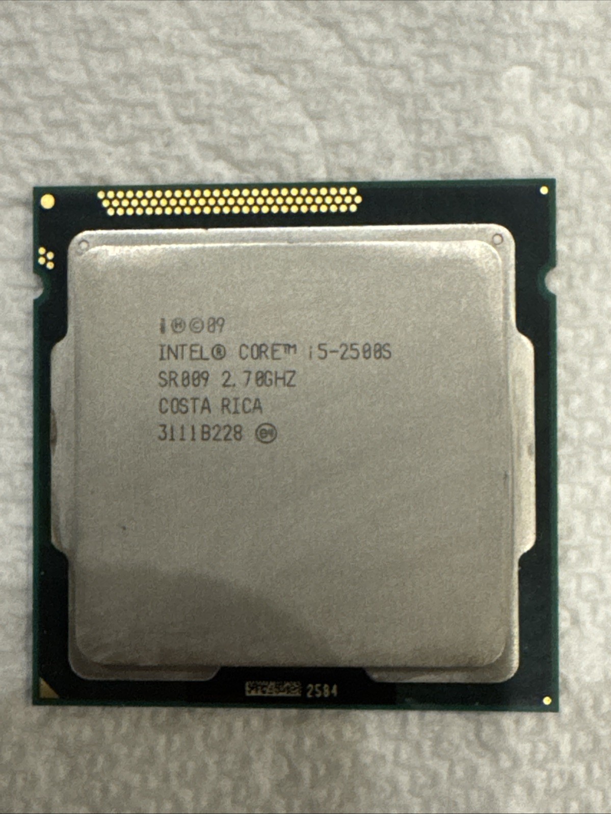 INTEL CORE i5-2500S  2.70GHZ CPU PROCESSOR 