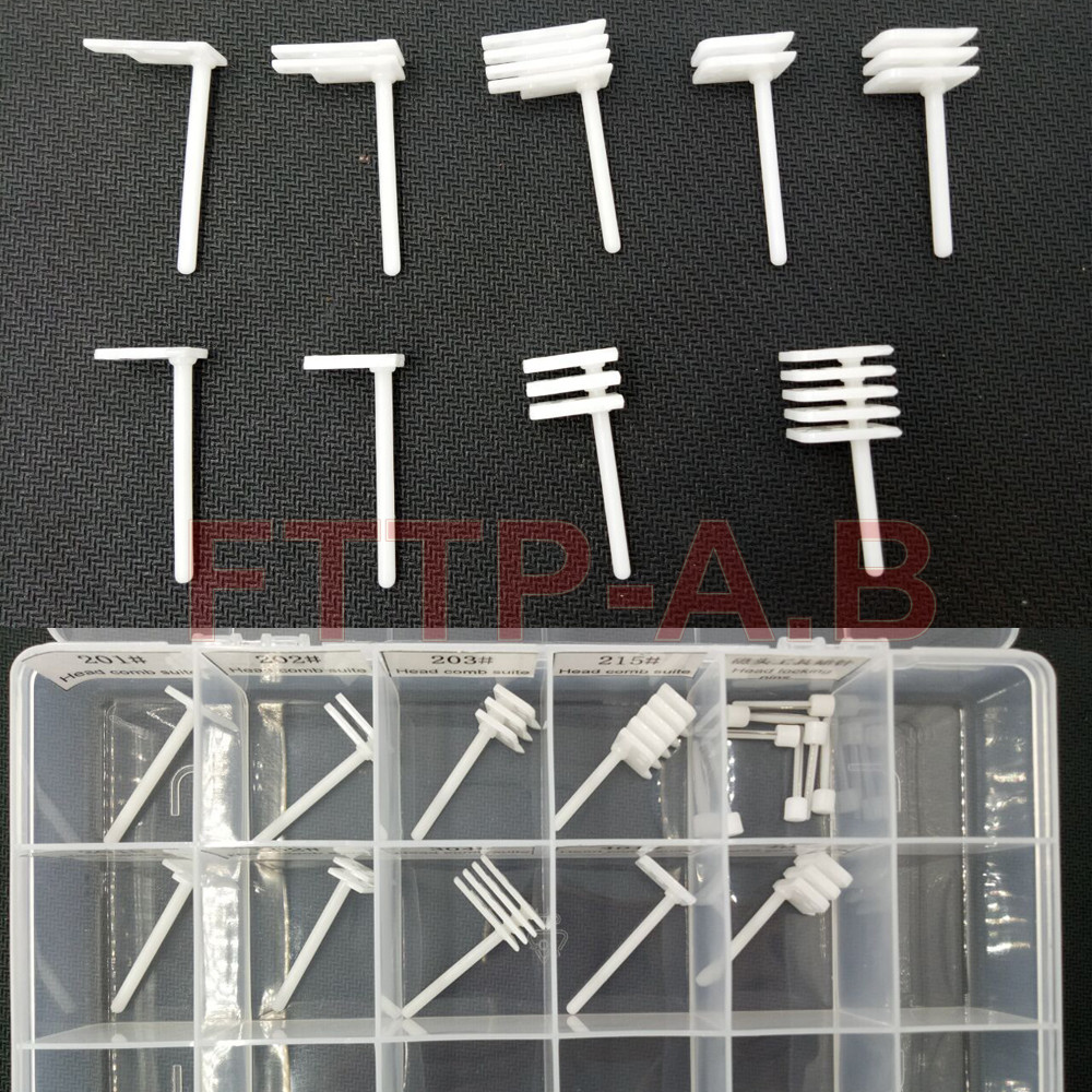 17 Pcs 2.5/3.5" Hard drive outer parking area Magnetic head Replace combs