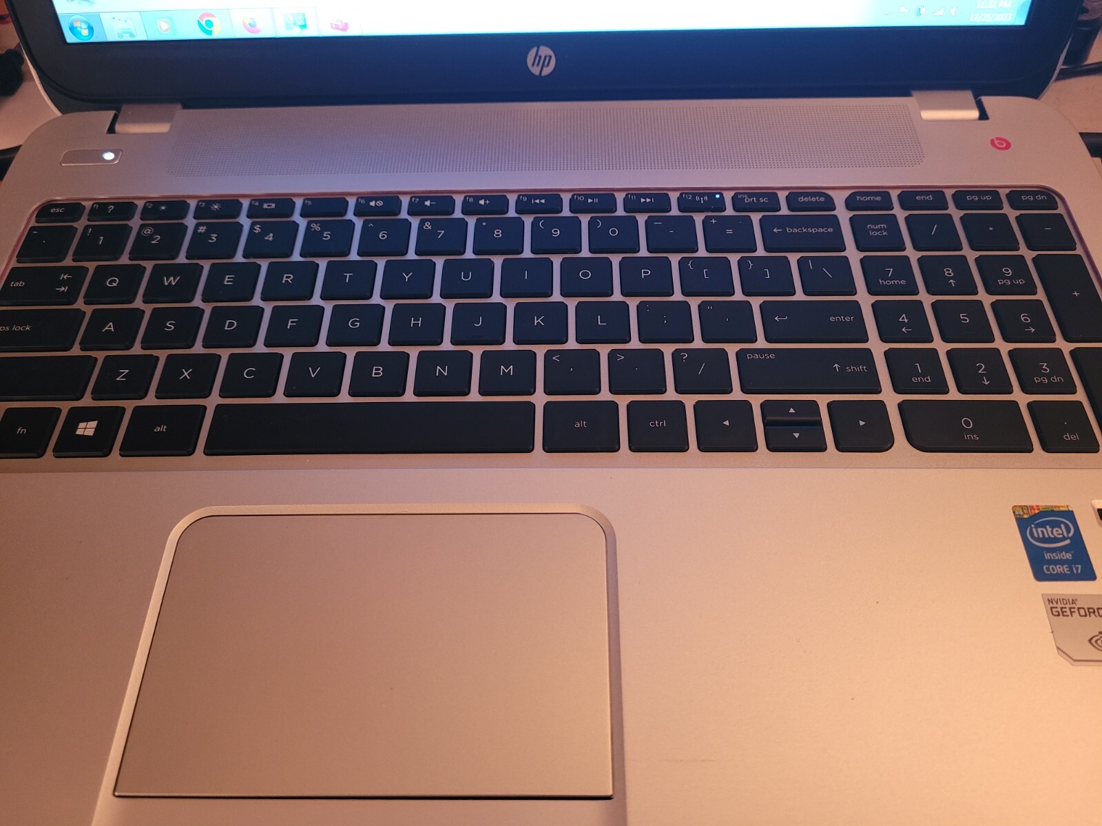 HP Envy 15" Intel i7  500G hdd  12GB RAM   Windows 7 Laptop Notebook