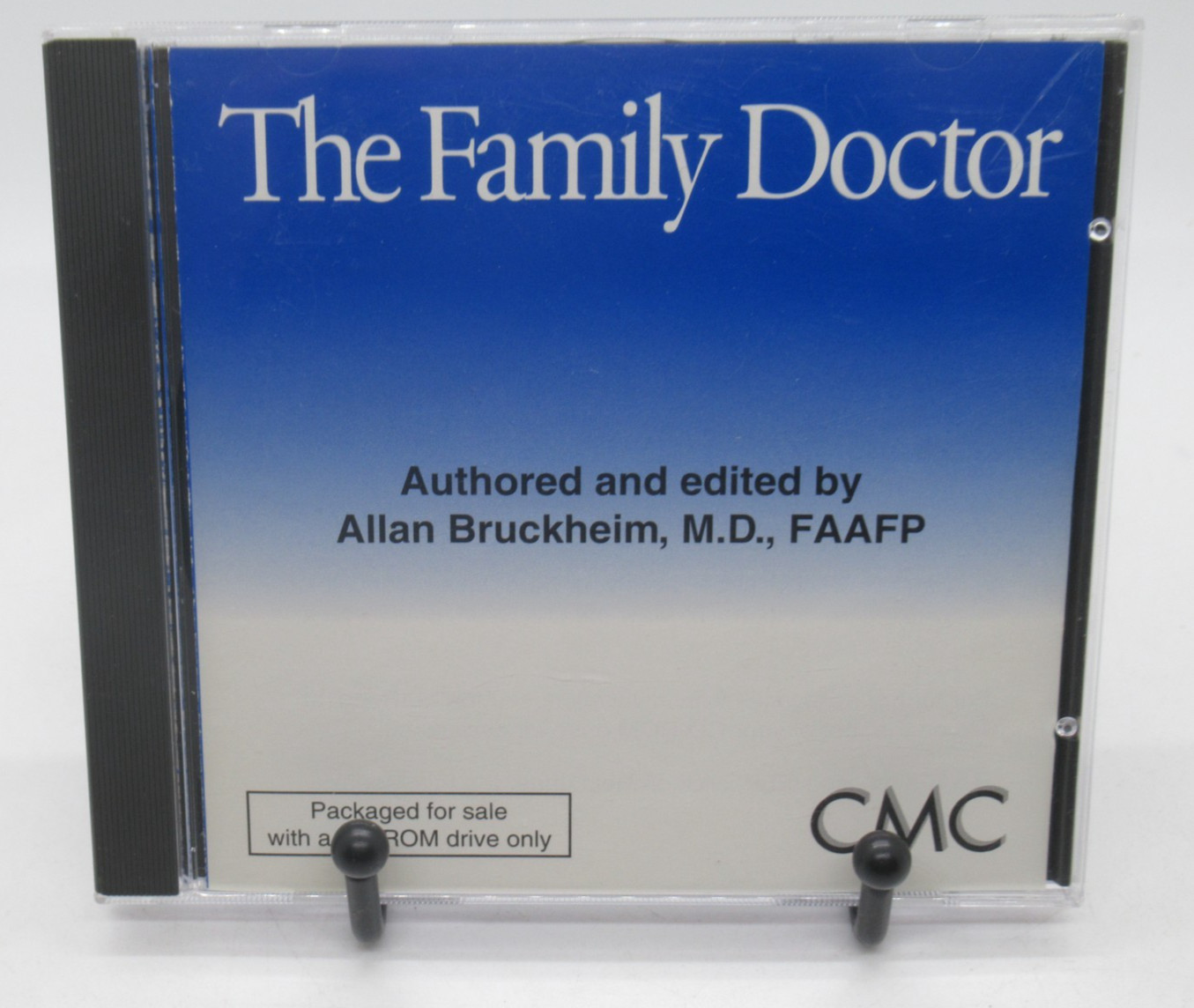 ALLAN BRUCKHEIM - THE FAMILY DOCTOR PC CD-ROM OEM SOFTWARE FOR DOS 3.1, 1992 CMC