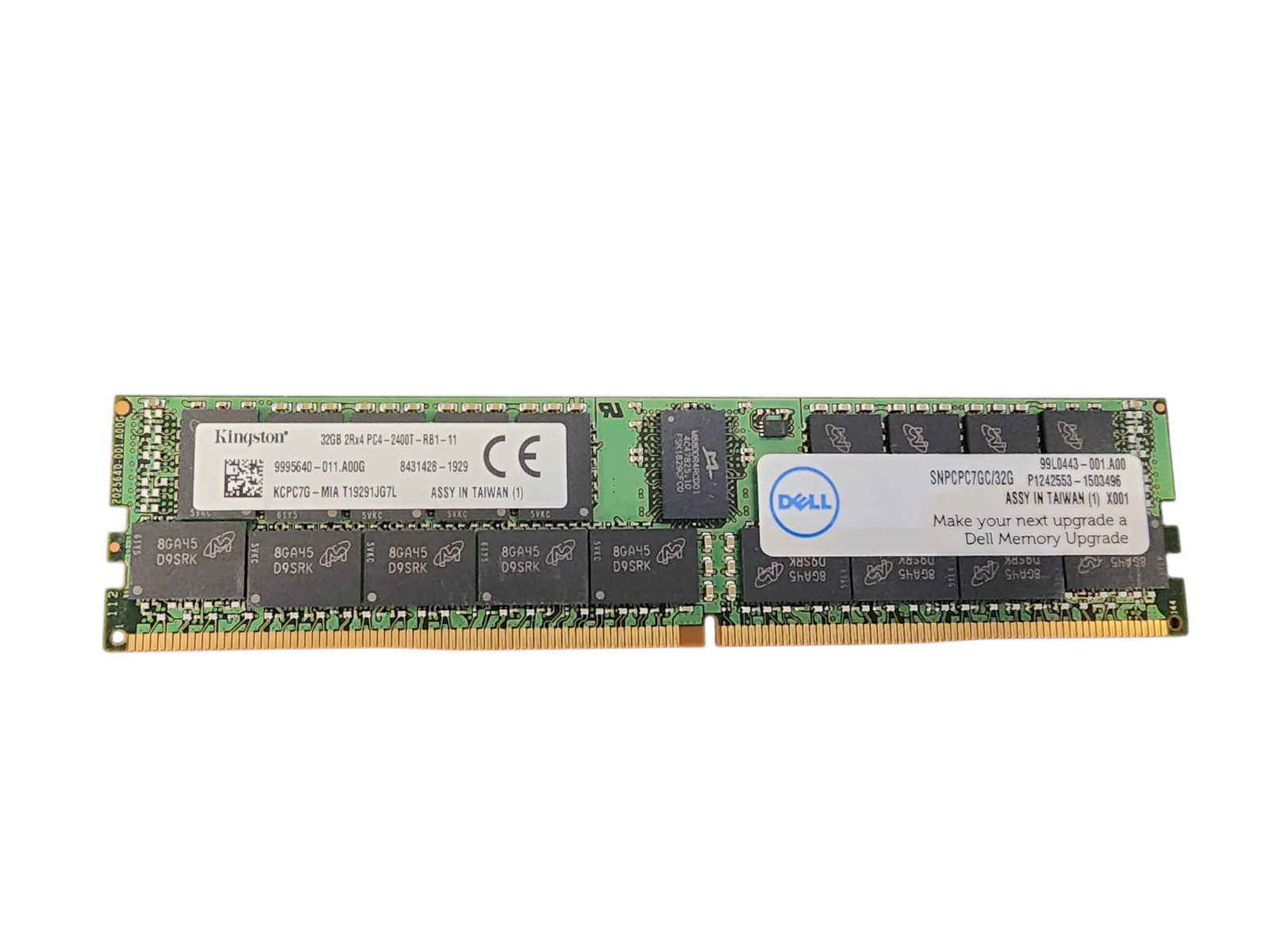 SK Hynix Samsung Kingston Micron 32GB 2RX4 PC4-2400T-RA1-11 Server Memory RAM