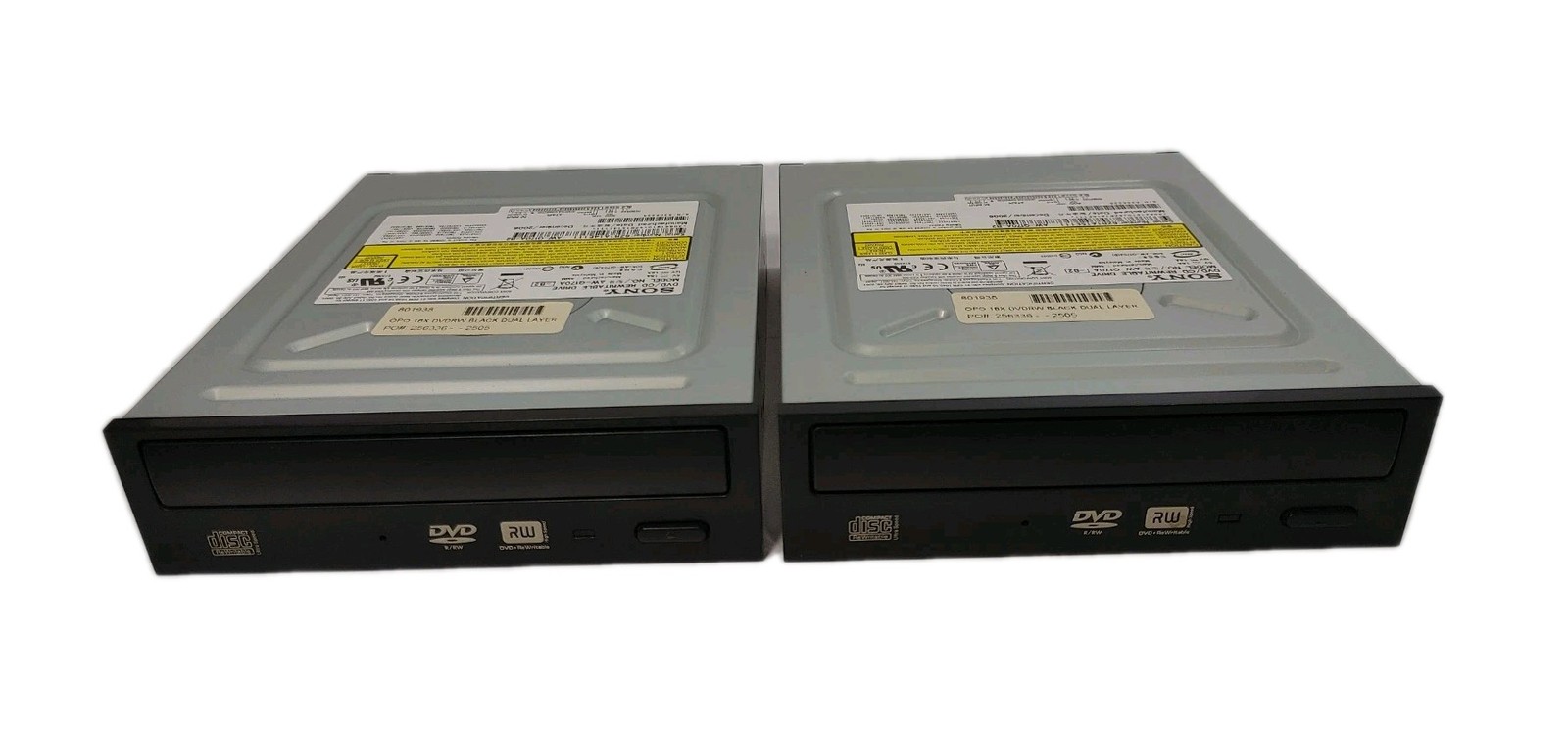 Sony AW-Q170A DVD/CD Rewritable Drives (2) Computer Compact Disc CLEAN & READY