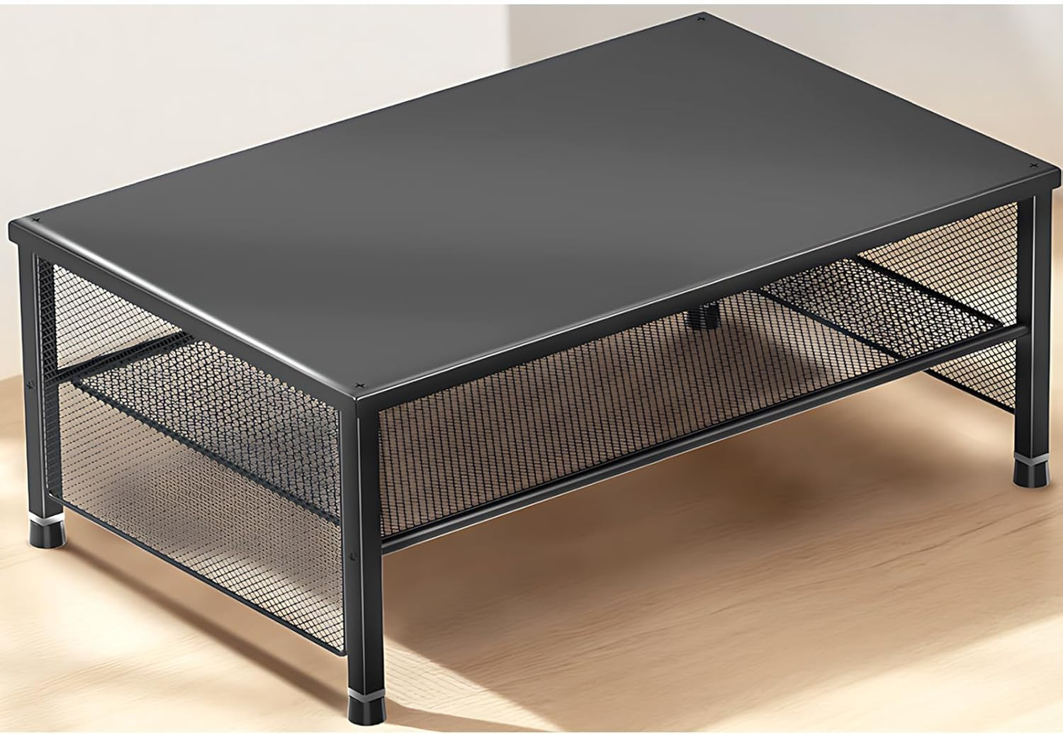 2-Tier Computer Monitor Stand Riser, Desk Organizer for Monitor