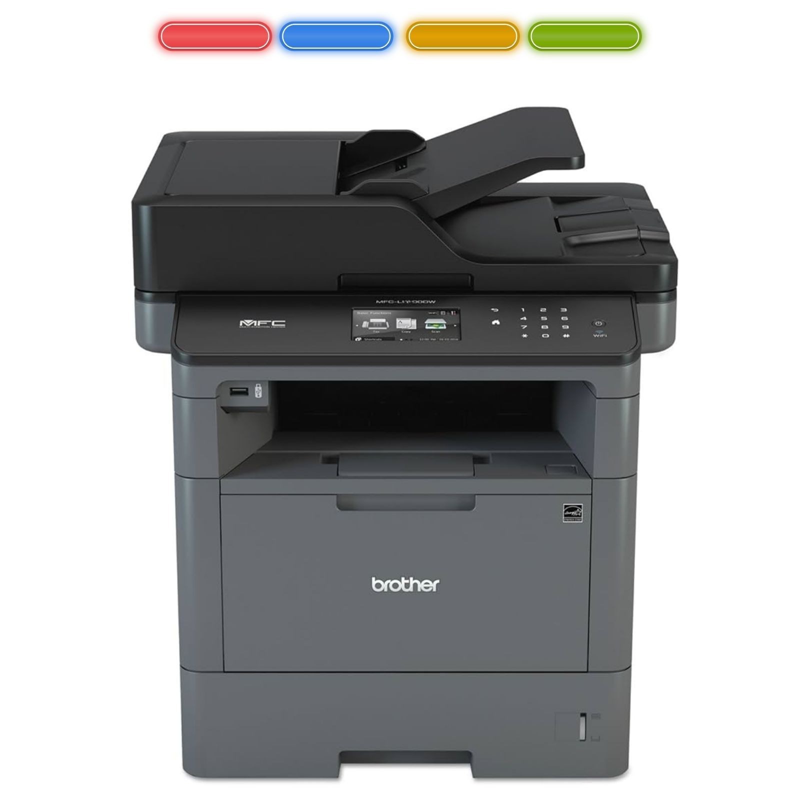 Brother MFC-L5850DW Laser B&W All-in-One Printer Copier Scanner Fax 