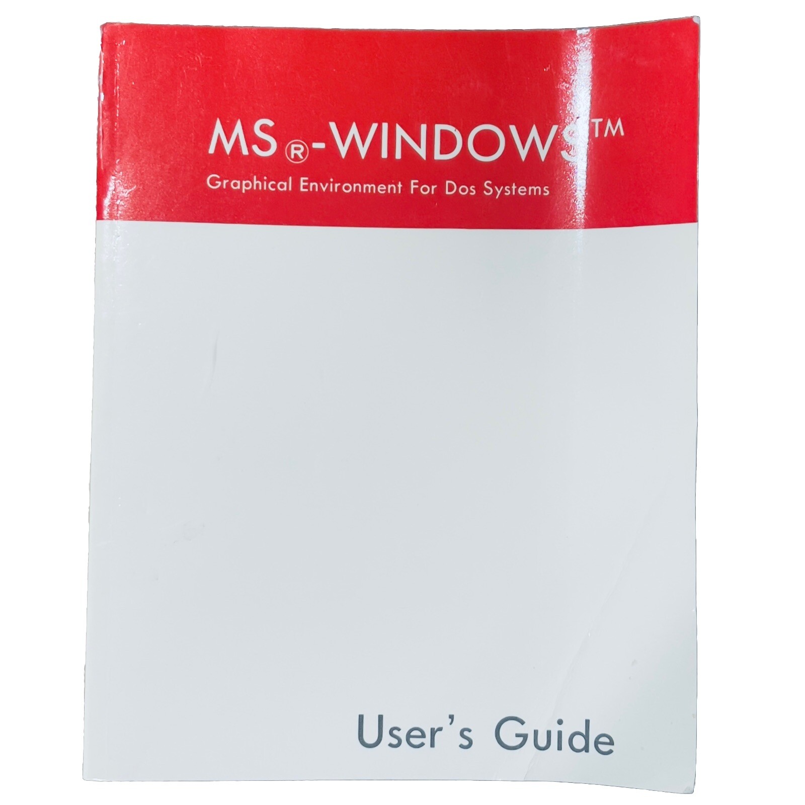Microsoft Windows Graphical Environment for Windows 3.0 DOS Systems User's Guide