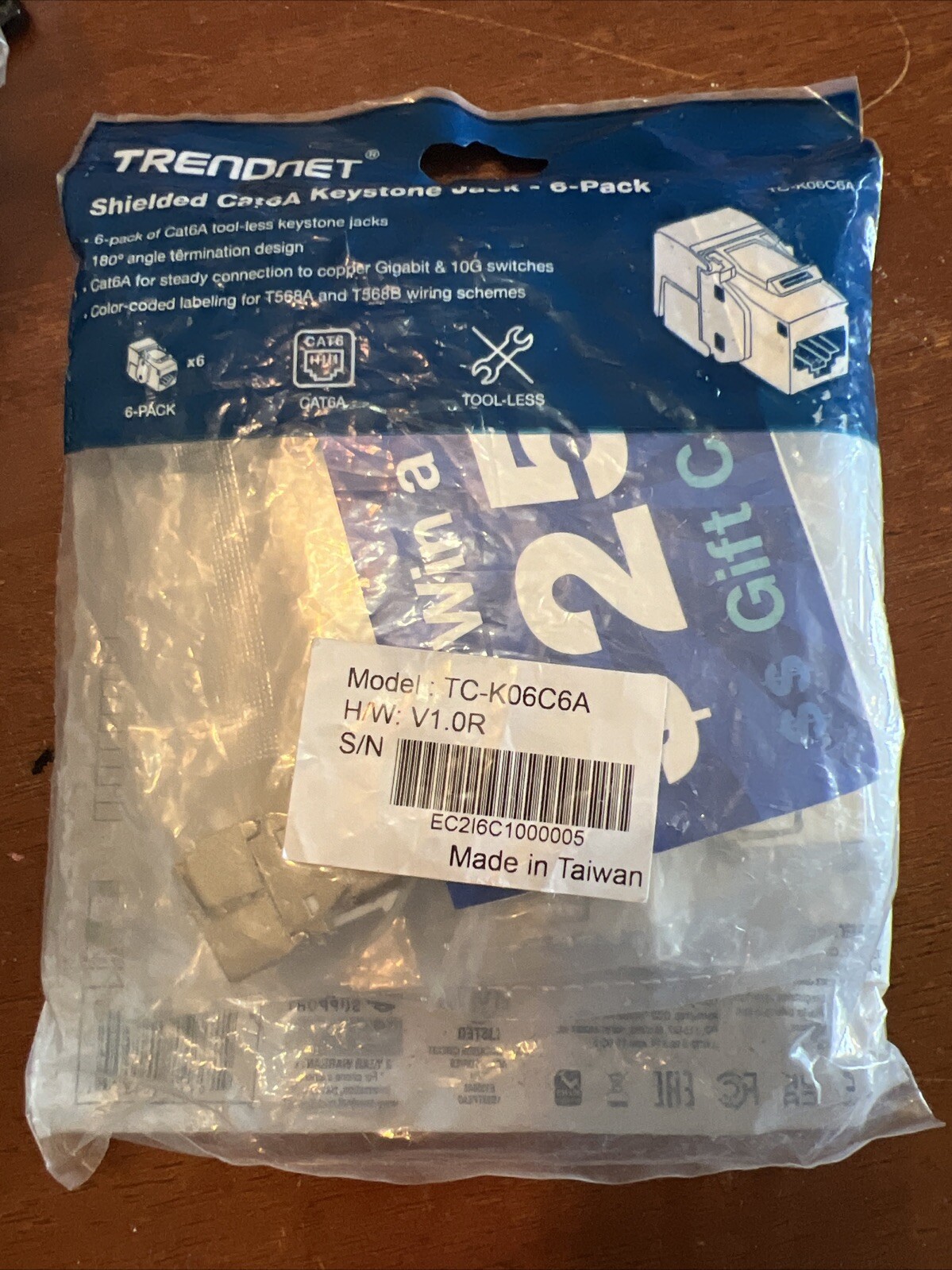 TRENDnet 24-Port Blank Keystone geschirmtes 1U Patch Panel, STP, Kat6A, Kat5, Ka