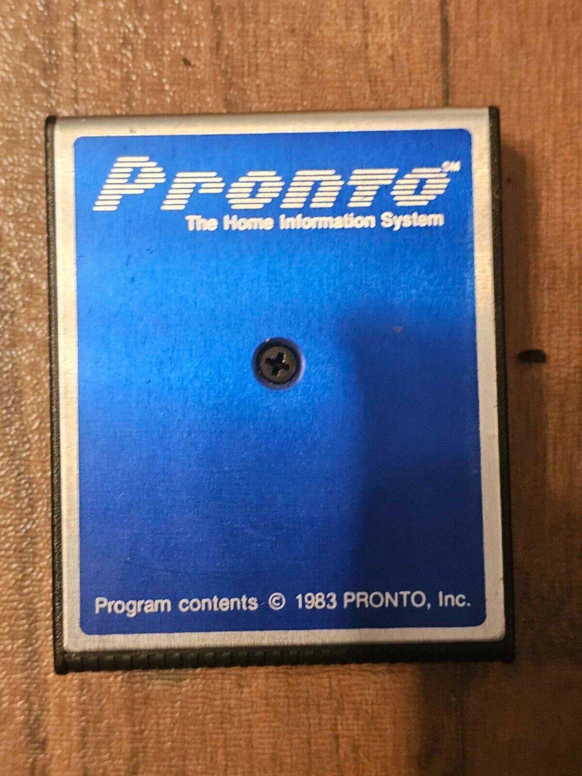 Atari 8Bit Computer Holy Grail Cartridge Pronto The Home Information System 1983