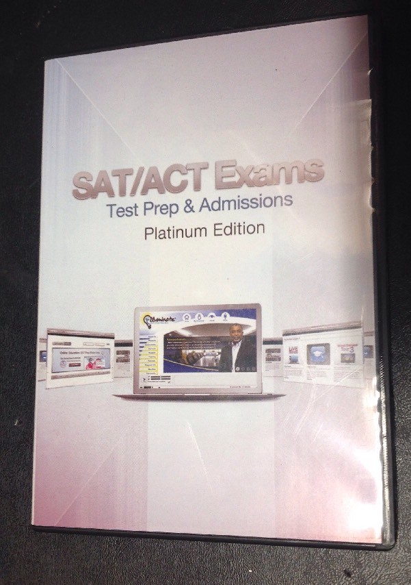 SAT/ACT Exams Test Prep & Admissions Platinum Edition CD ROM WIN