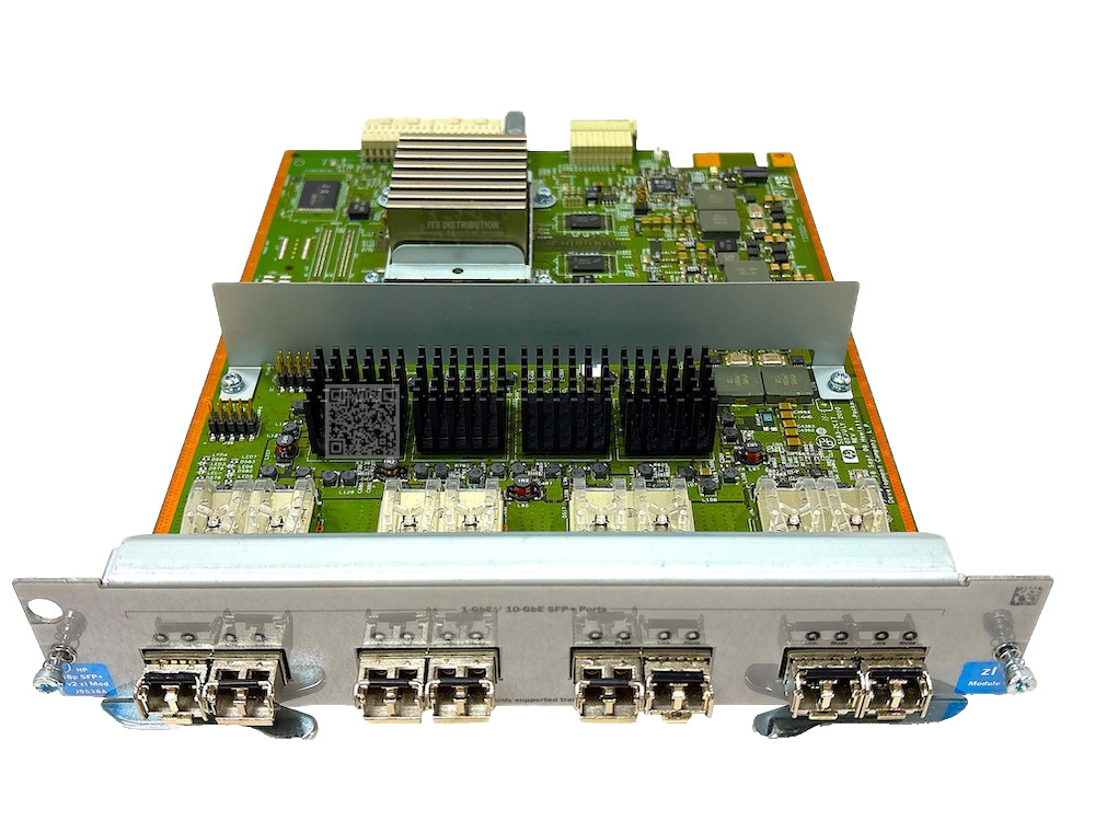 J9538A I HPE Aruba 8Port 10GbE SFP+ v2 zl Module 5064-2003 A-5219-03 + 8x J4858C