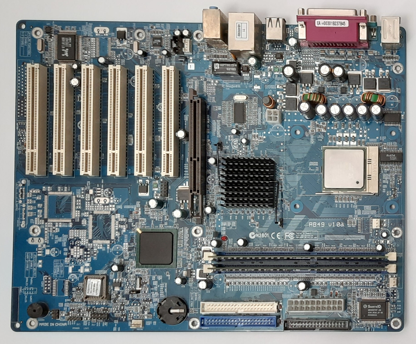 Shuttle AB49 Socket 478 AGP Retro Motherboard + Celeron 2.0GHz + 512MB RAM
