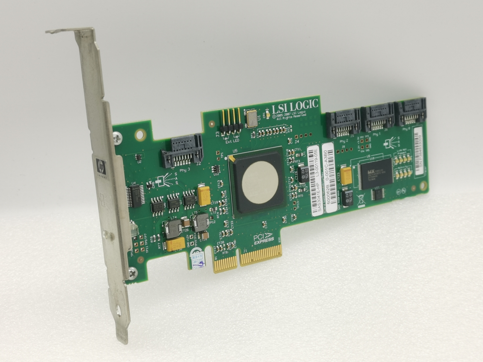 HP LSI Logic SAS3041E-HP 4-Port PCI-e SAS SATA RAID Controller SAS3041E-