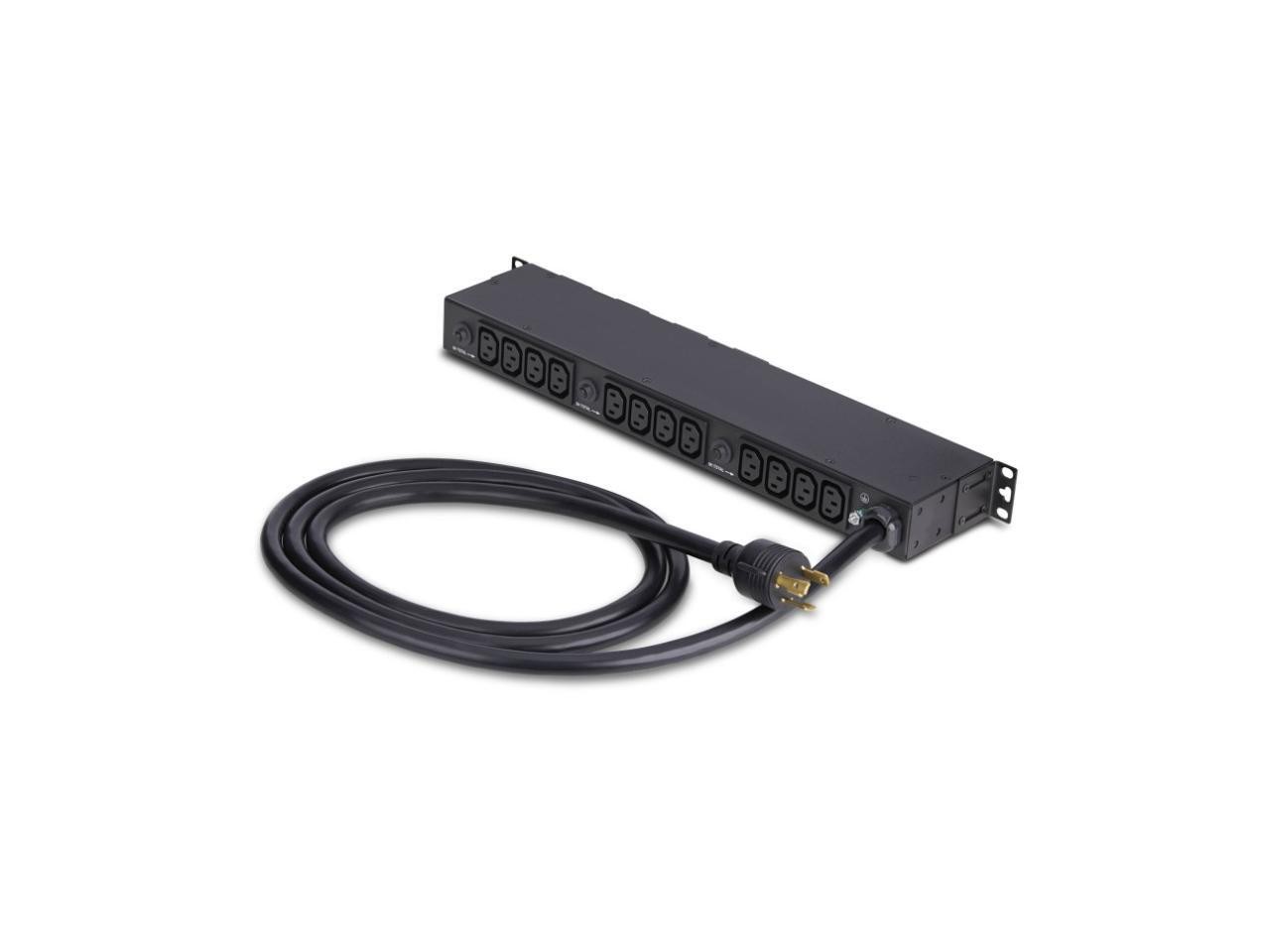 StarTech 20-Outlet Rackmount PDU - 1U Server Power Strip - 16x C13 + 4x C19 - NE