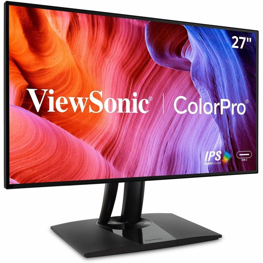 ViewSonic VP2768A 27 Inch 1440p ColorPro Monitor, IPS Display with 100% sRGB and