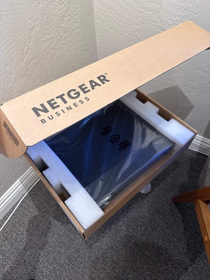 NETGEAR GS348PP 48 Port Rack Mountable Ethernet Switch - GS348PP-100NAS