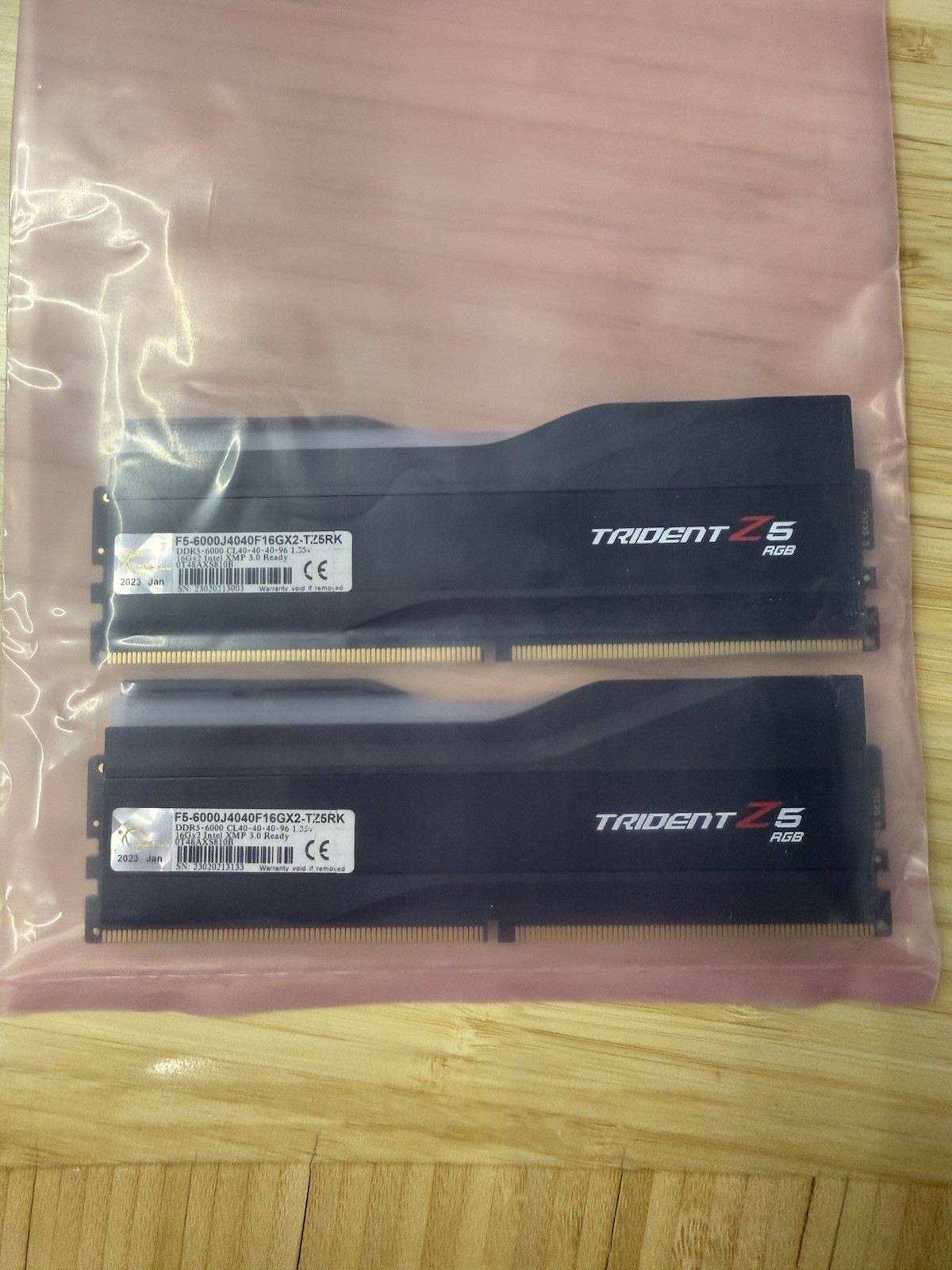 G.SKILL Trident Z5 RGB 32GB RAM Modules (2x16GB) (F5-6000J4040F16GX2-TZ5RK ) #T2