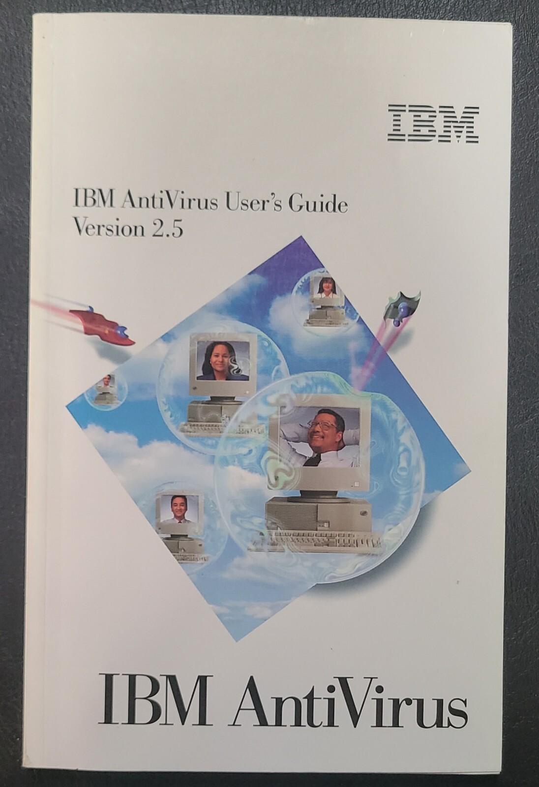Vintage IBM AntiVirus User’s Guide Manual Version 2.5 1996 DOS Windows 95 OS/2