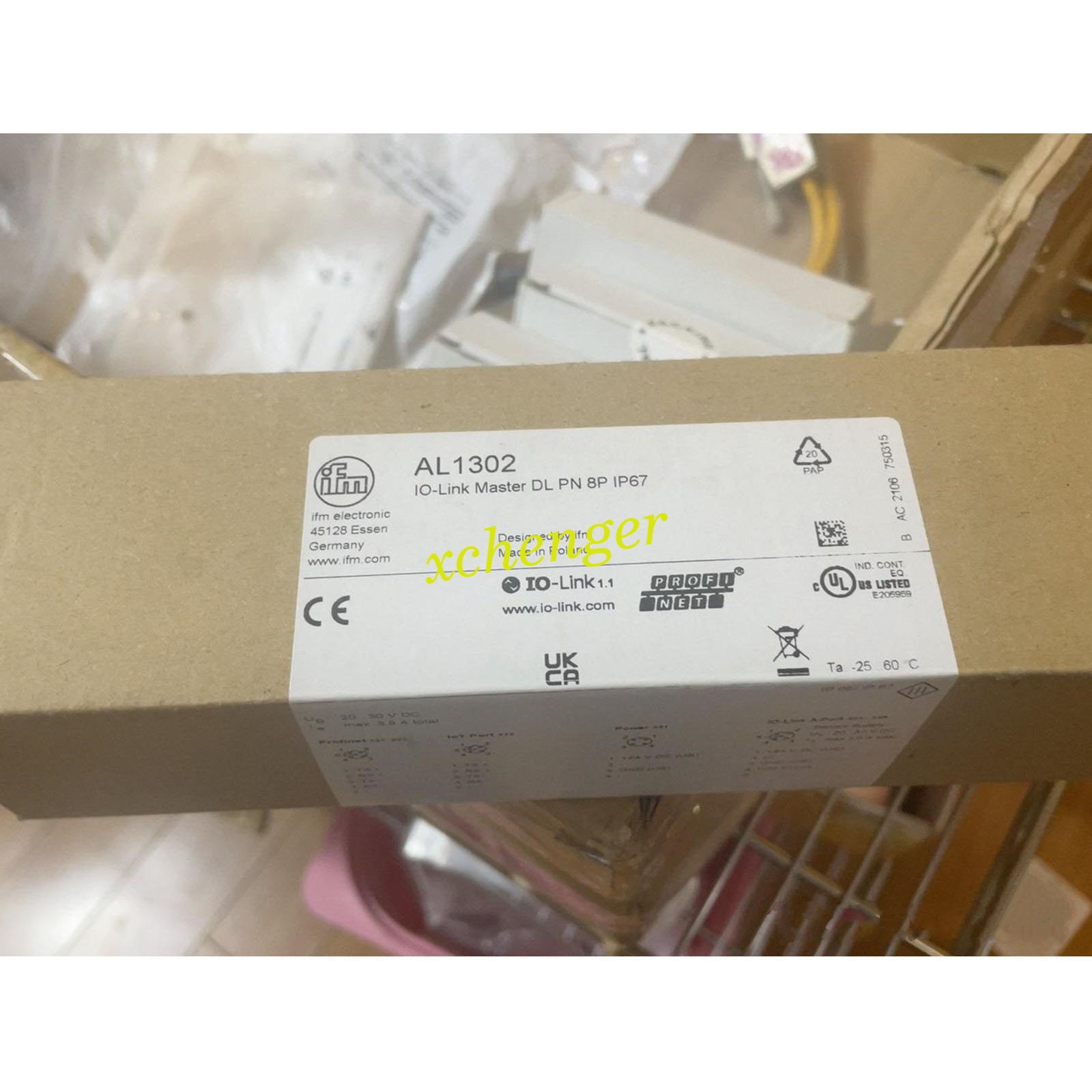 1PCS IFM AL1302 IO-Link master module brand  new via FedEx or DHL