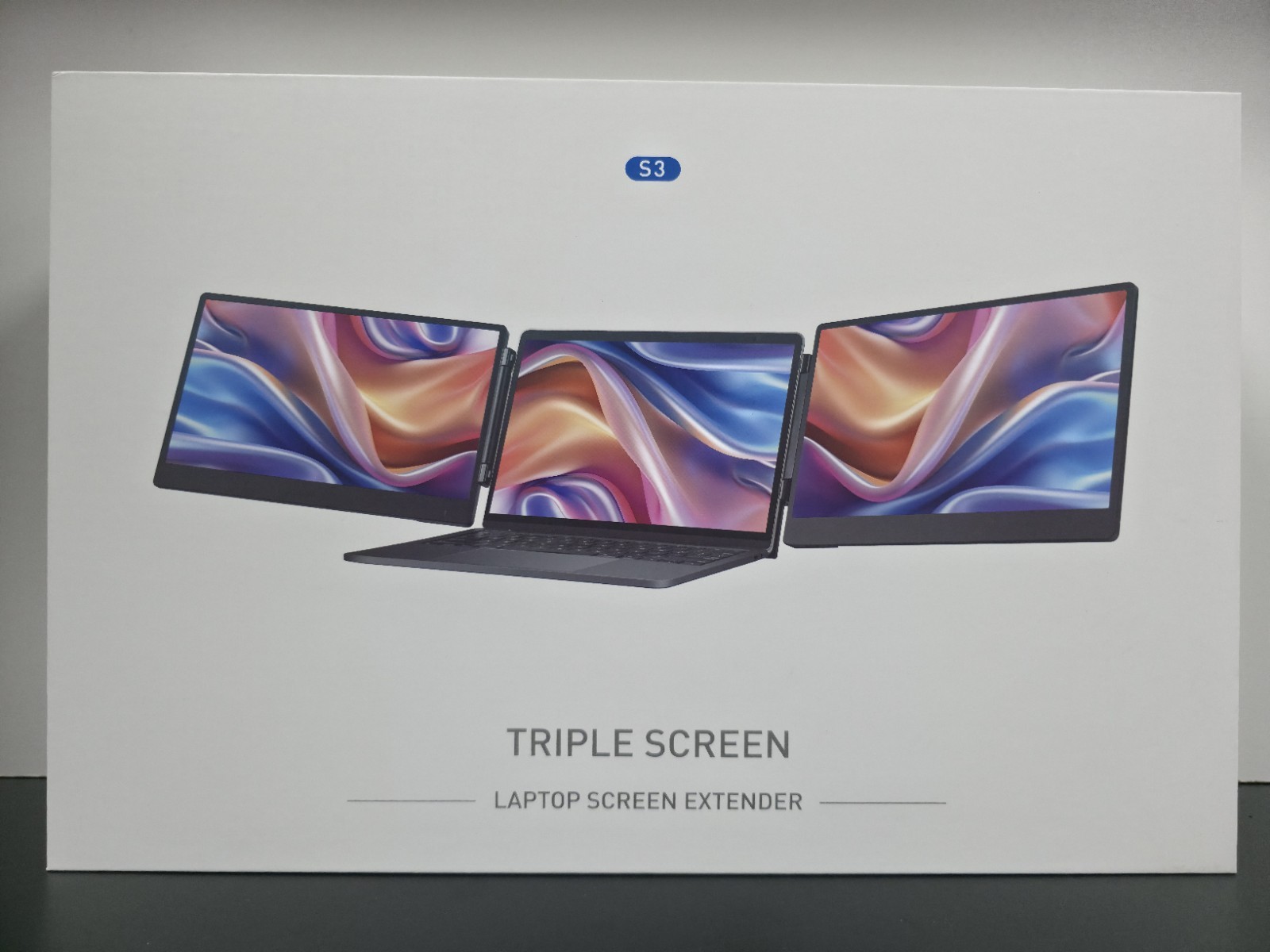 S3 14" Laptop Triple Screen Extender 1080p 60Hz NEW/OPEN BOX
