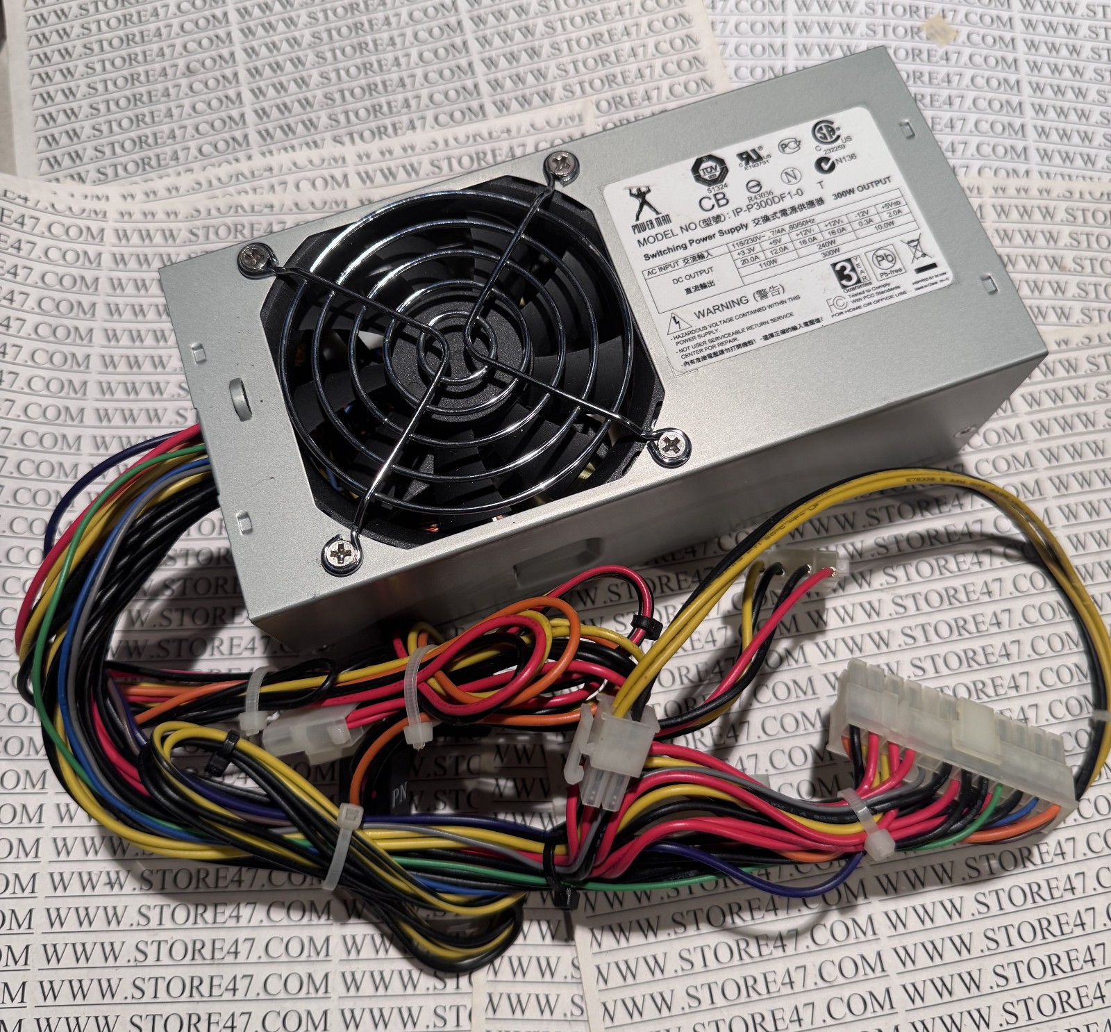 Power Man 300W SFF Small Form Factor Switching Power Supply PSU IP-P300DF1-0 T