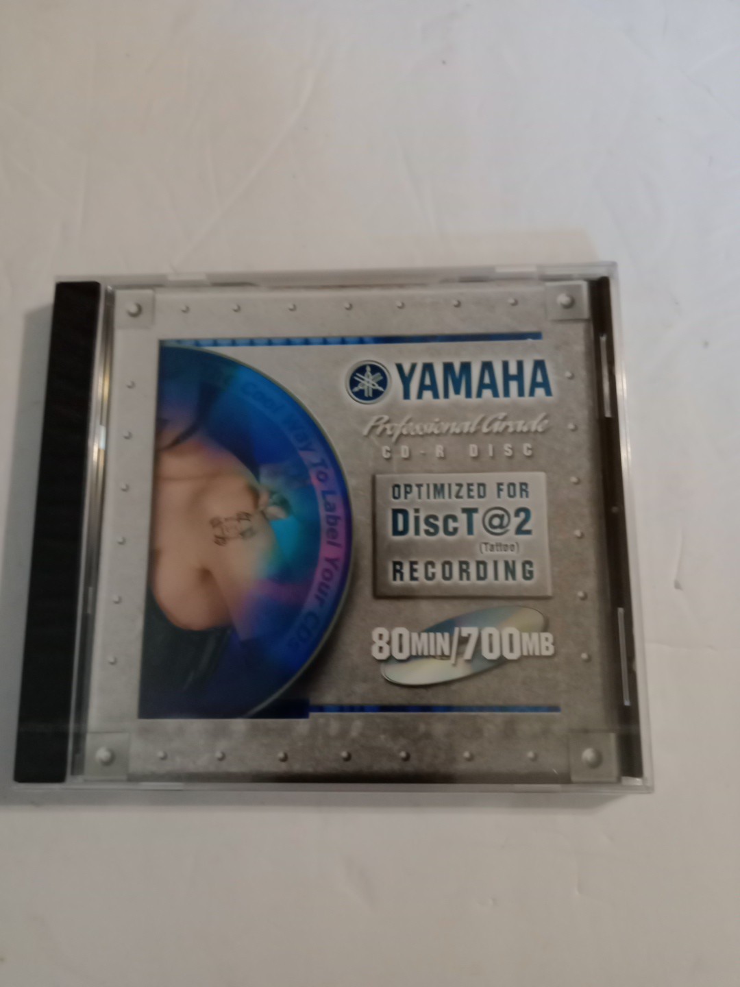 Yamaha Professional Grade CD-R 80 min 700MB optimized for DiscT@2 recordings NEW
