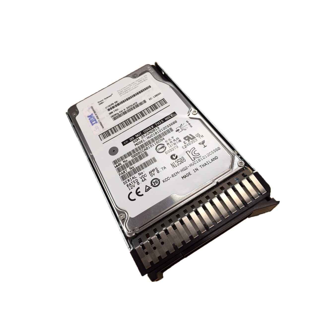 IBM ESNJ 283GB 15K RPM SAS SFF-3 4K Block Cached Disk Drive PN 01LU575 for IBM i