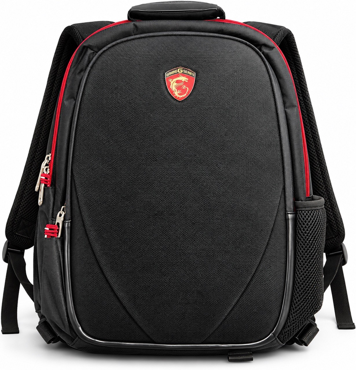 MSI Gaming G Series Laptop Backpack Black Red Dragon Logo Padded Computer Bag