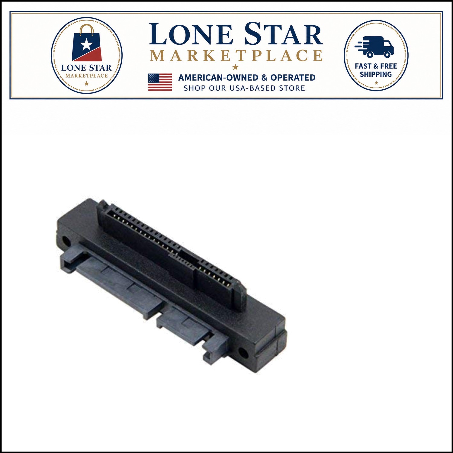 Durable 29Pin SAS to SATA 22Pin Adapter -  Certified High-Speed Performance