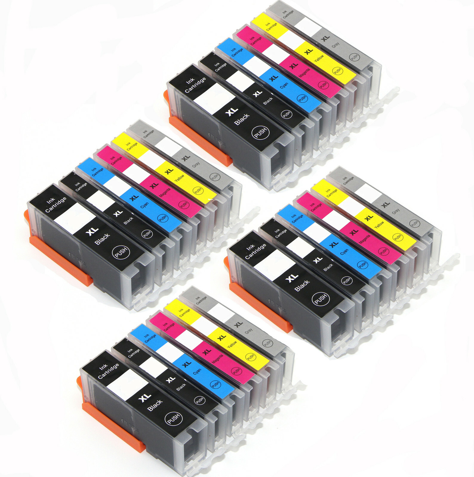 24 PK Printer Ink Combo fits PGI-270XL CLI-271XL Pixma TS9020 TS8000 TS9000