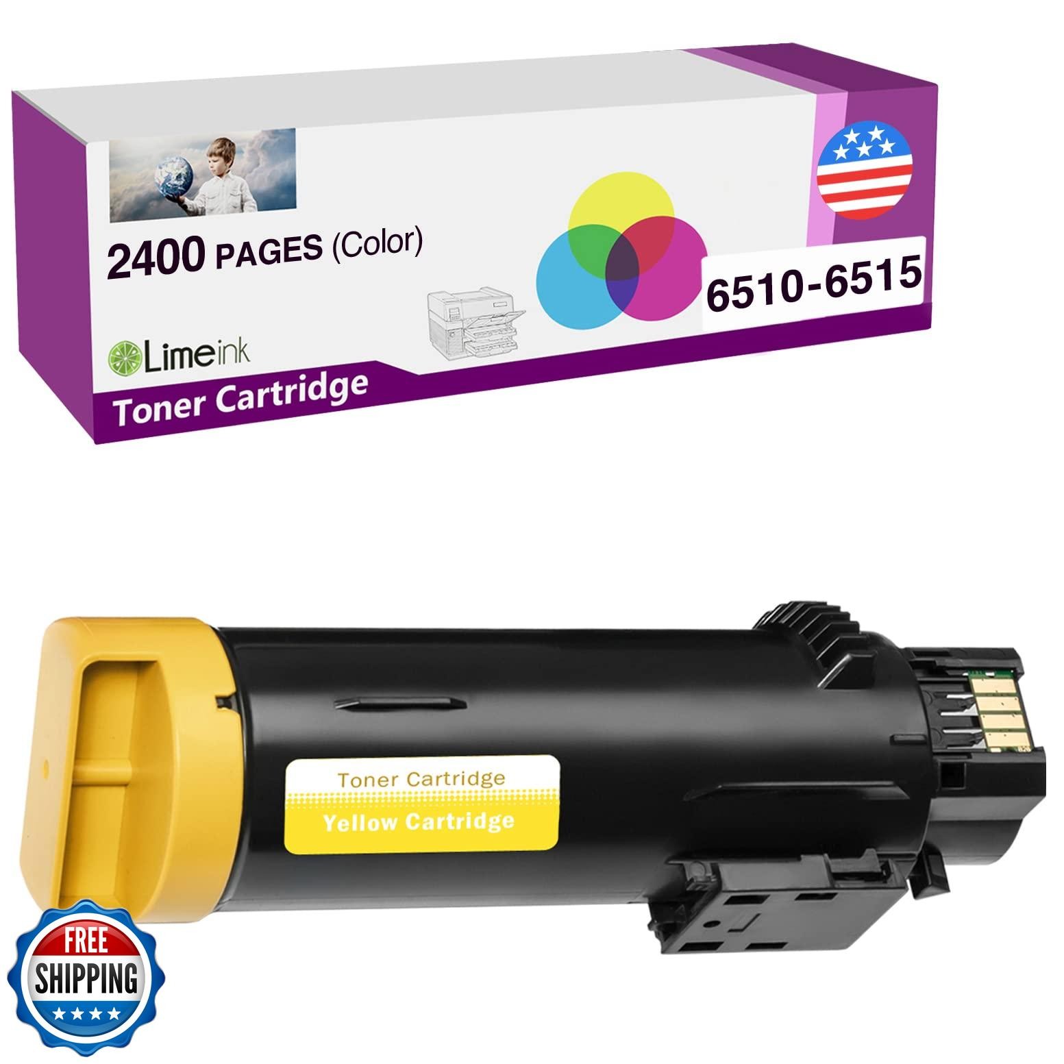 Limeink Compatible Toner Cartridge Replacement for Xerox Phaser 6510 Workcent