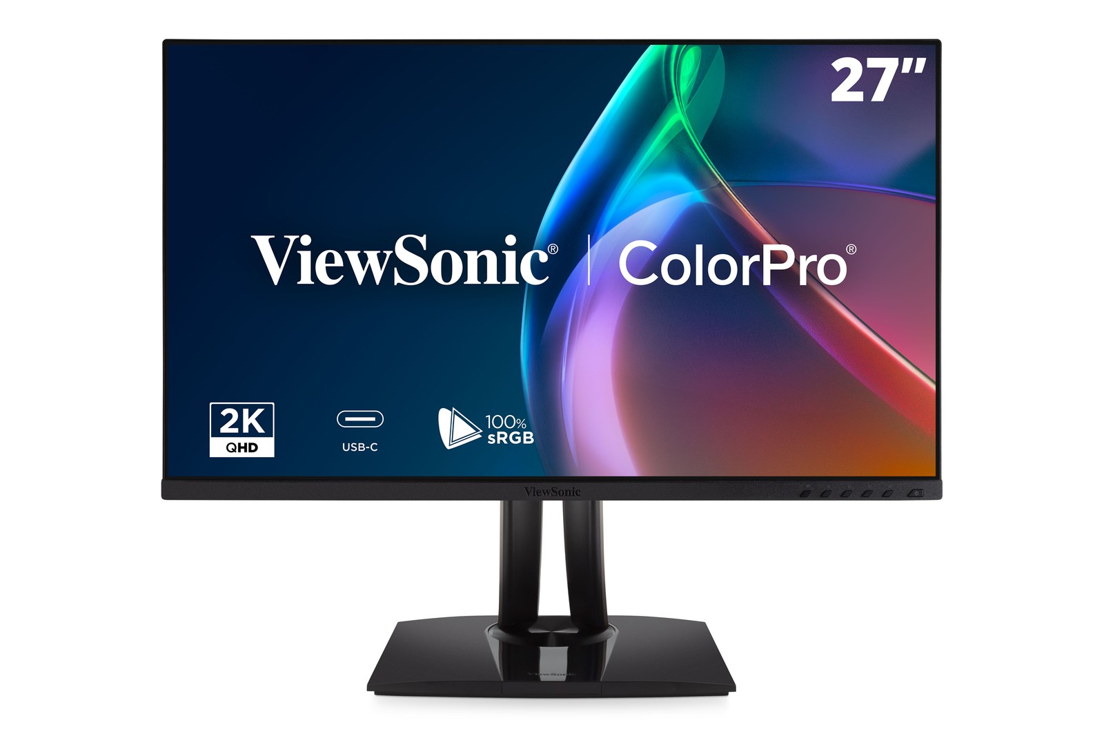ViewSonic VP2756A-2K 27' IPS QHD 1440p Monitor with Advanced Ergonomics