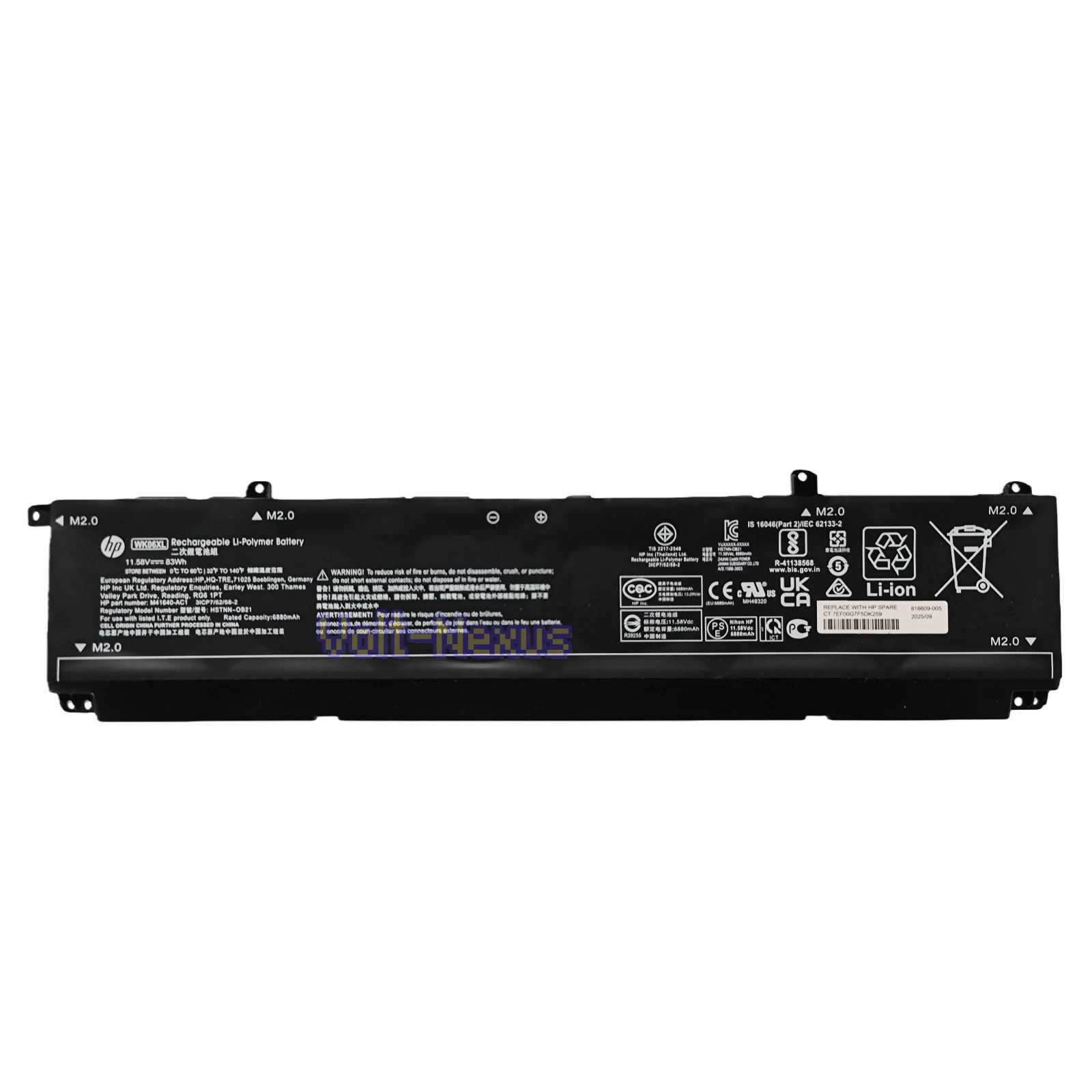 Genuine WK06XL Battery for HP Omen 16-WD 16-XF 16-XD 16-B 16-C 16T-C 17-CP