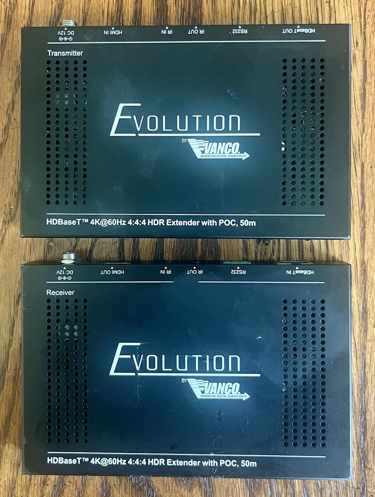 Vanco Evolution HDBaseT 4k@60Hz 4:4:4 HDR Extender Kit *READ*