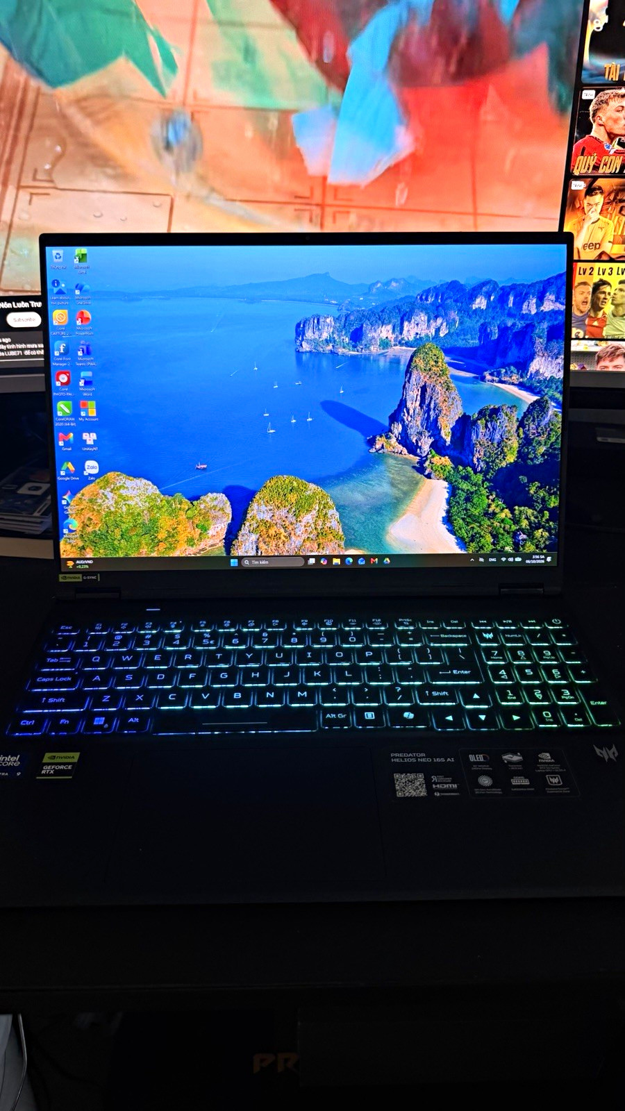 Acer Predator Helios Neo 16S AI 16in OLED Core Ultra 9 RTX 50 Win 11