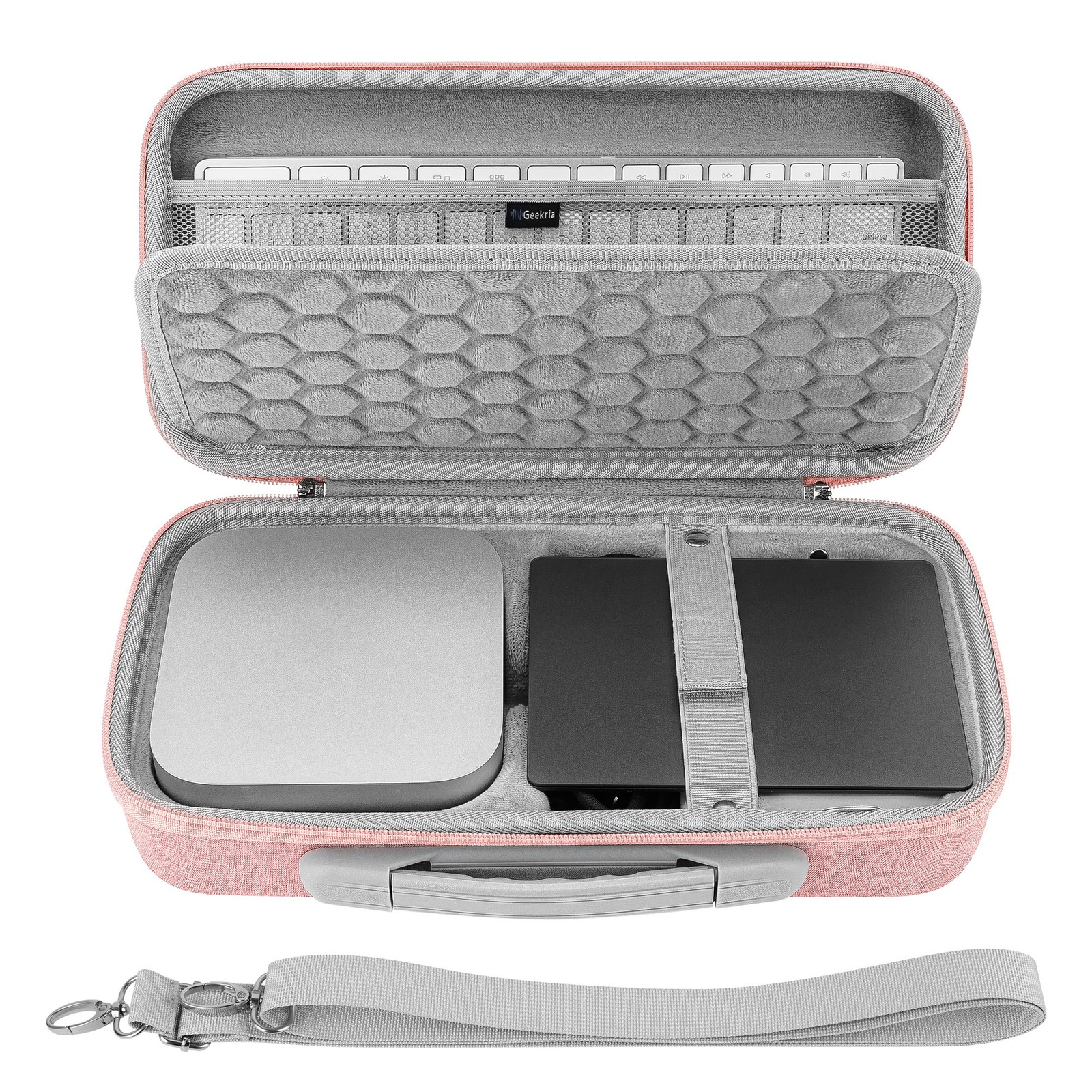 Geekria Hard Travel Case, Compatible with 2026 Mac Mini M5/2024 Mac Mini M4