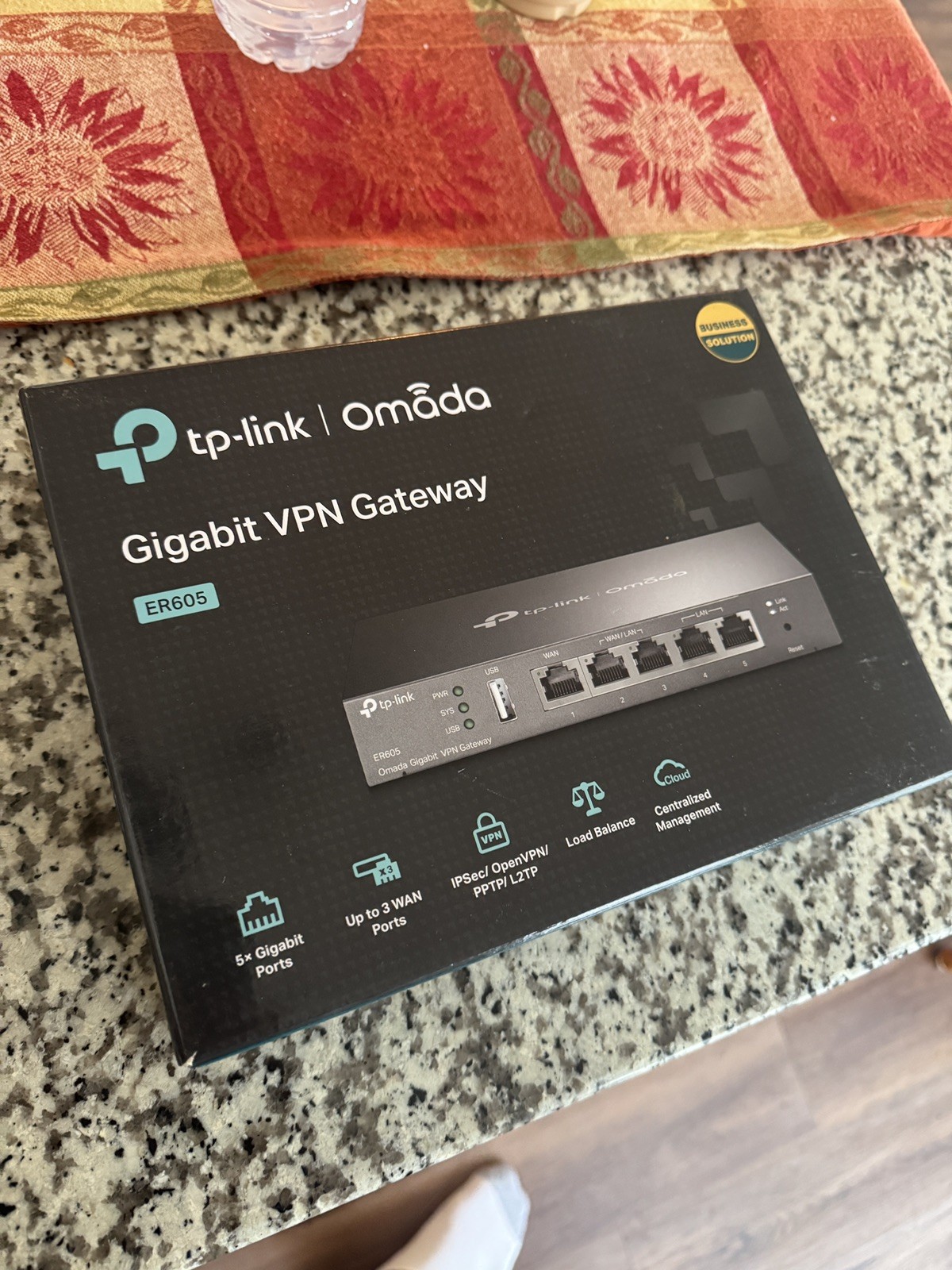 TP-LINK Omada | ER605 SafeStream Gigabit Multi-WAN VPN Router