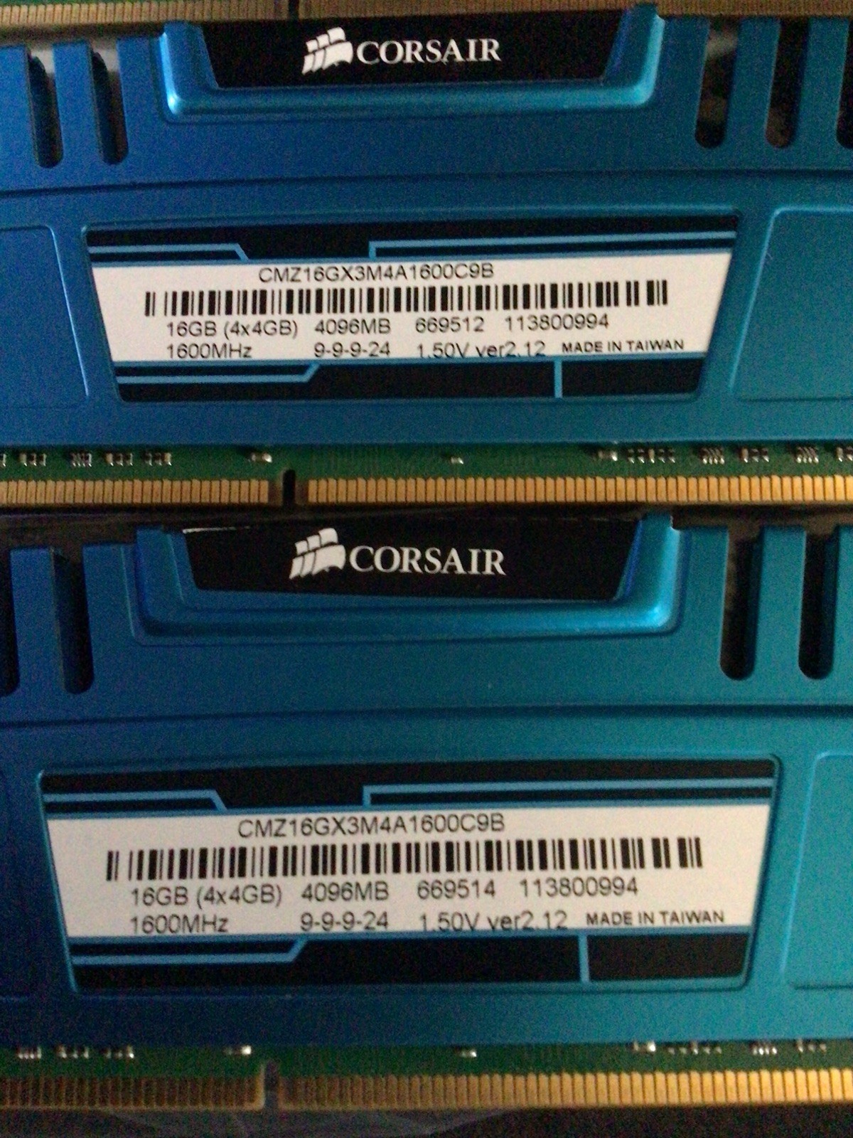 16GB Corsair Vengeance