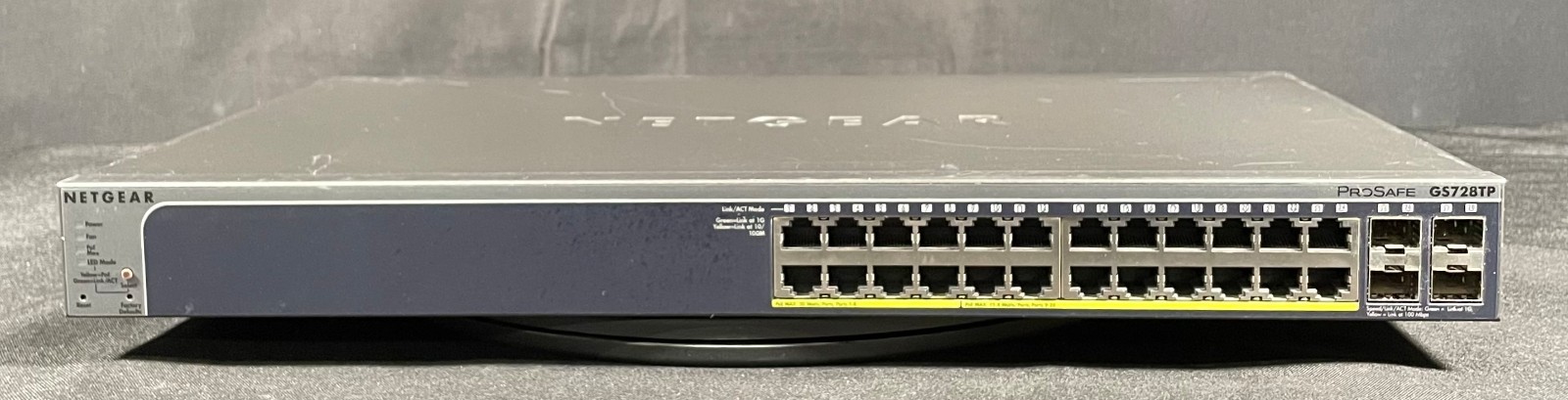 Netgear ProSafe GS728TP 24 Port PoE Gigabit Smart Switch - Same Day Shipping