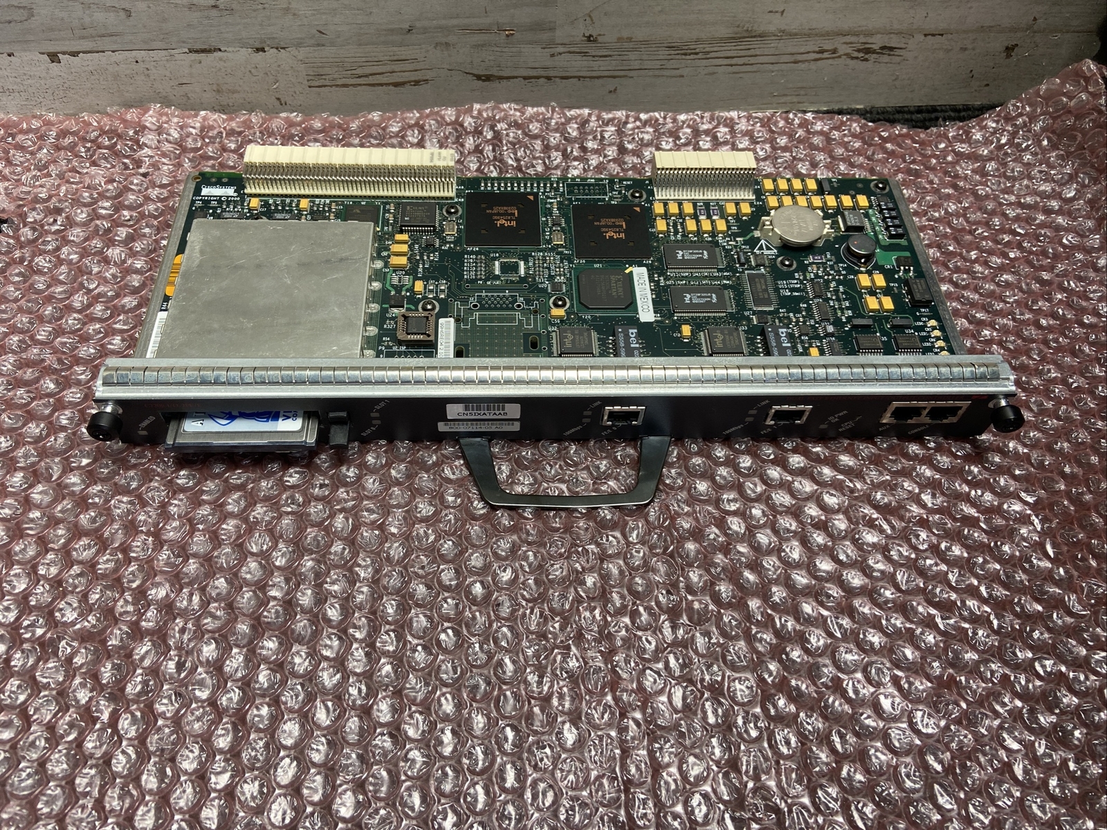 Used Cisco 800-07114-05 A0 Dual Fast Ethernet Input/Output Controller 73-5003-05