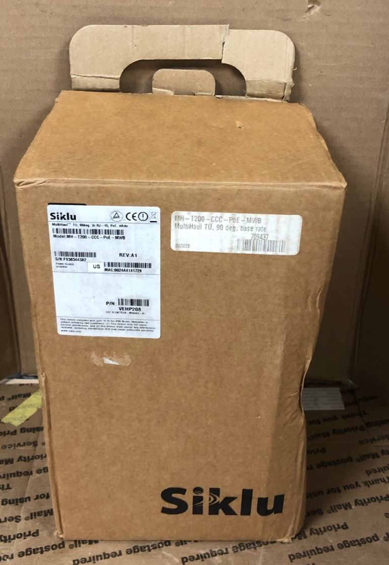 (OPENBOX) Siklu Multihaul MH-T200-CCC-PoE-MWB Terminal Unit (DAMAGE BOX)