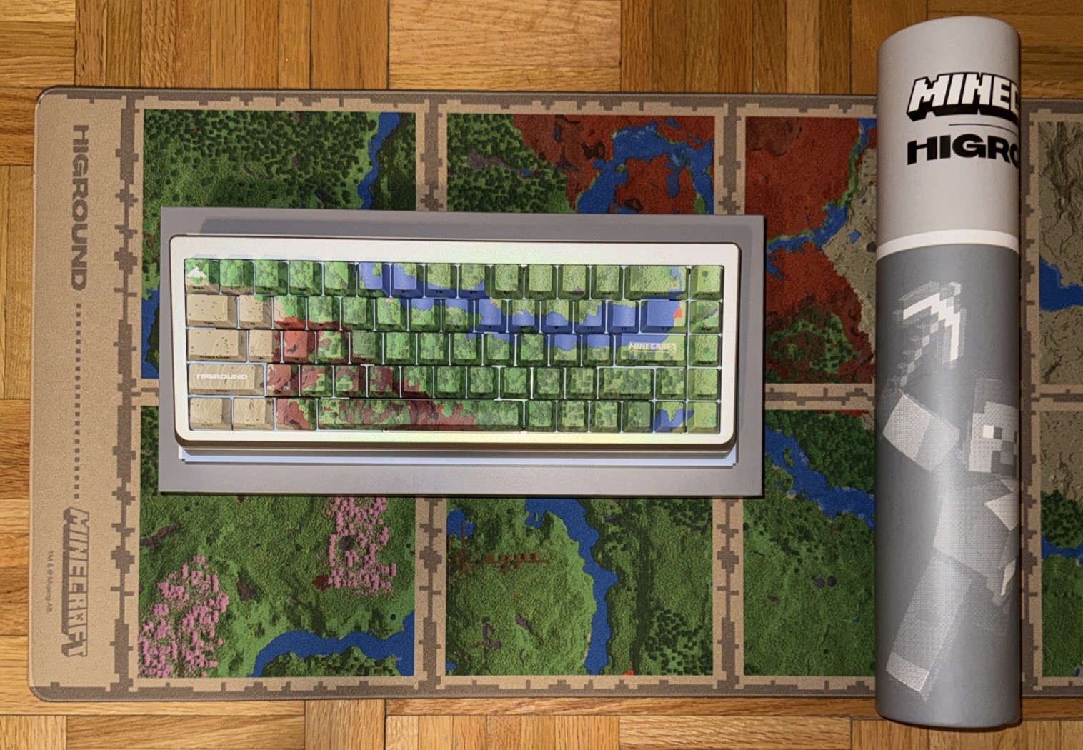 Higround x Minecraft Summit 65 + Mousepad Bundle - Map