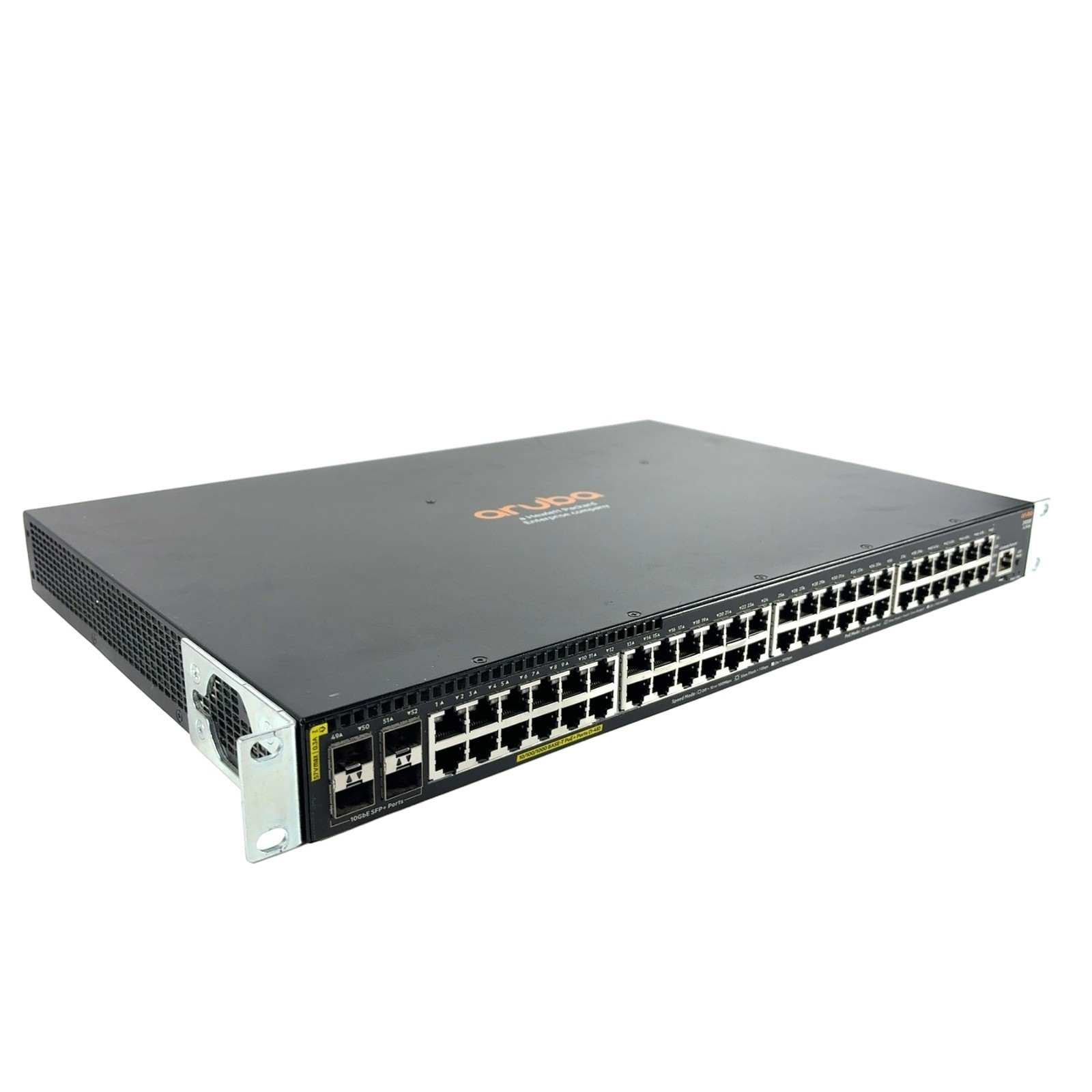 HPE Aruba JL256A 2930F 48G PoE+ Switch 48-Port Gigabit Layer 3 Managed