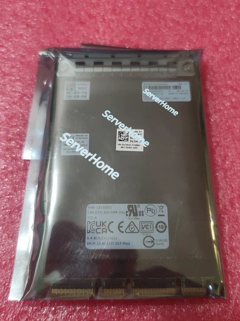 NEW Dell Broadcom 5720 Quad-Port Ethernet OCP 3.0 Network Card G9XC9 VJWVJ-/