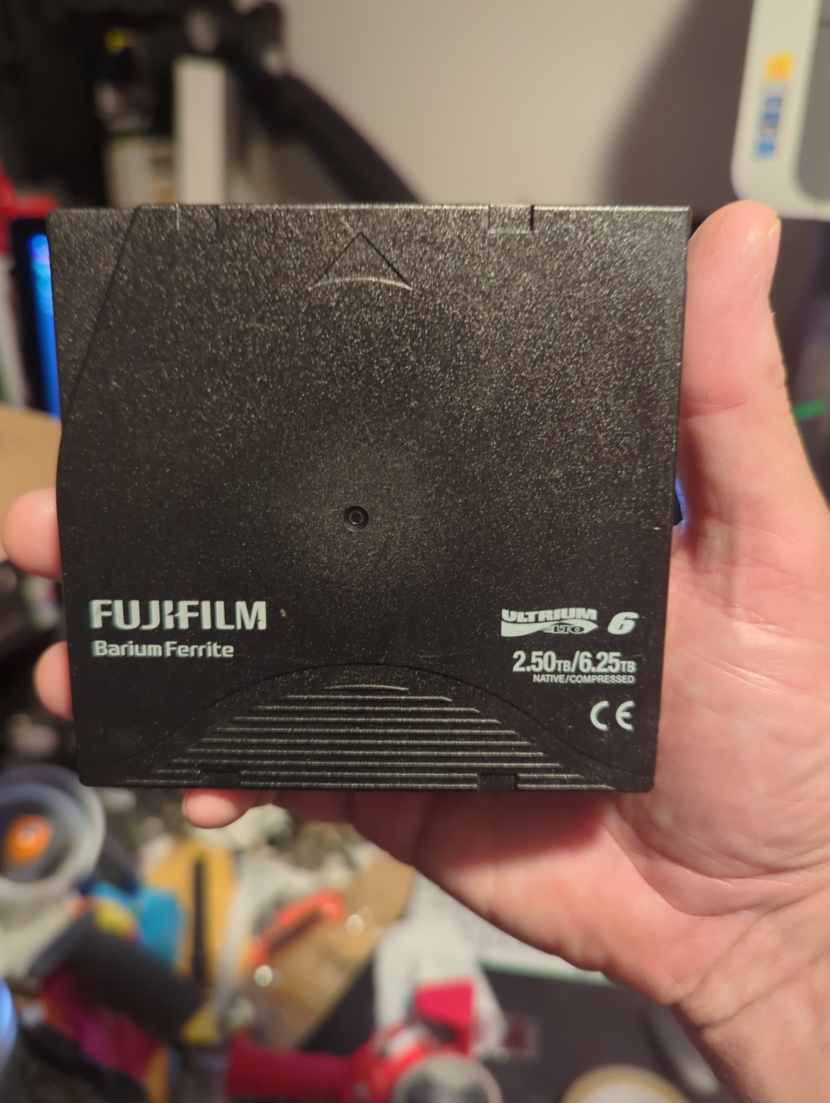 USED FUJI FILM 16310732 FUJIFILM LTO 6 ULTRIUM 2.5TB/6.25TB TAPE CARTRIDGE BAFE
