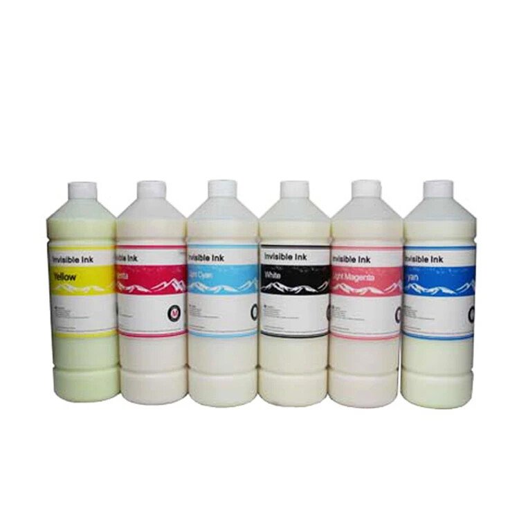 High quality uv invisible fluorescent ink for epson L1300 1000ml