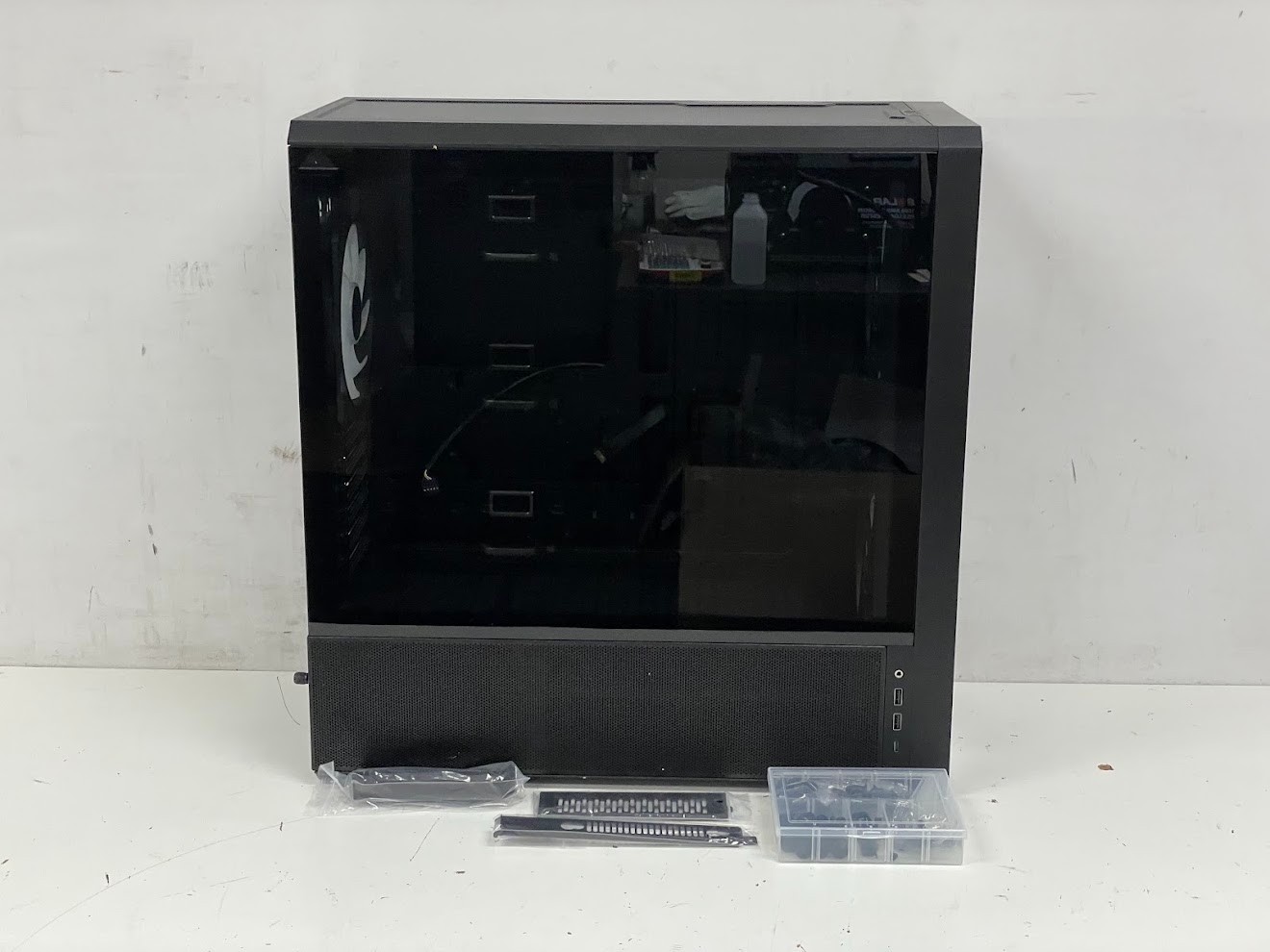 Lian Li Lancool 217 INF Tempered Glass ATX Mid-Tower Computer Case - Black
