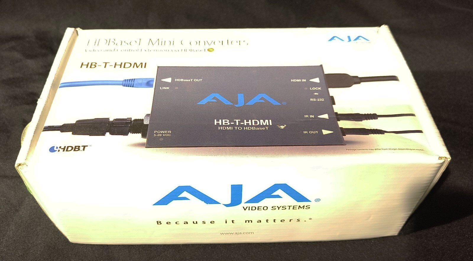 AJA HDMI to HDBaseT HB-T-HDMI HDBaseT Converter (Transmitter)