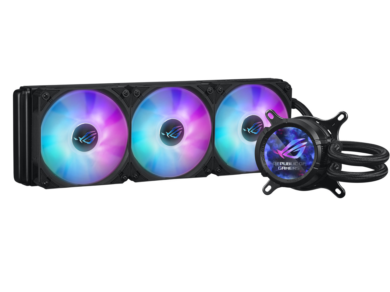 ASUS ROG Strix LC III 360 ARGB LCD All in one CPU Cooler FOR PARTS / UNTESTED